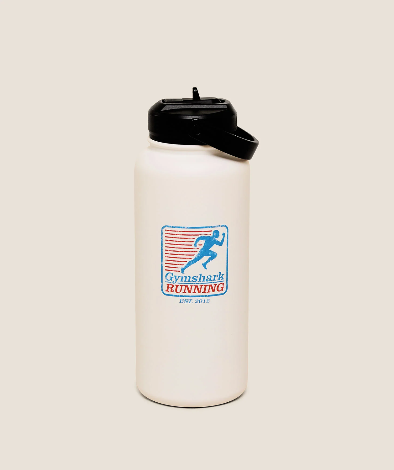Run Club Graphic Metal 1L W Straw Bottle