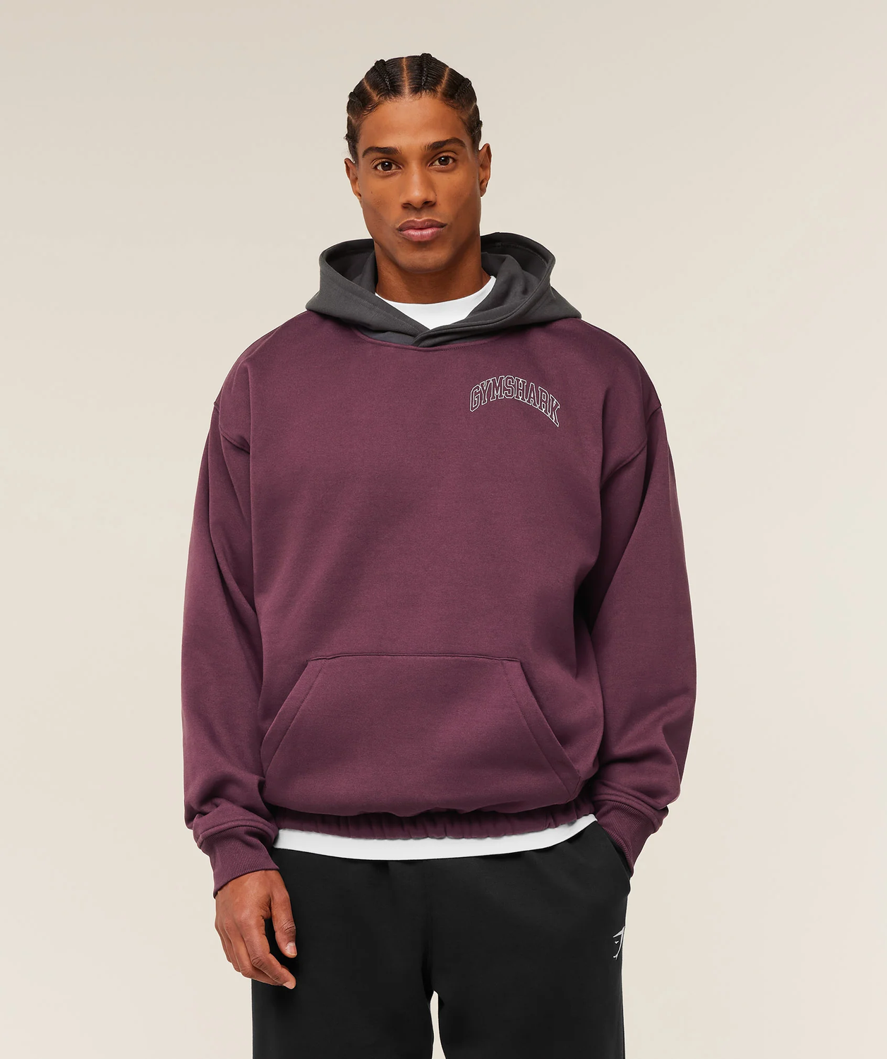 Collegiate Tech Hoodie Oversized Fit
