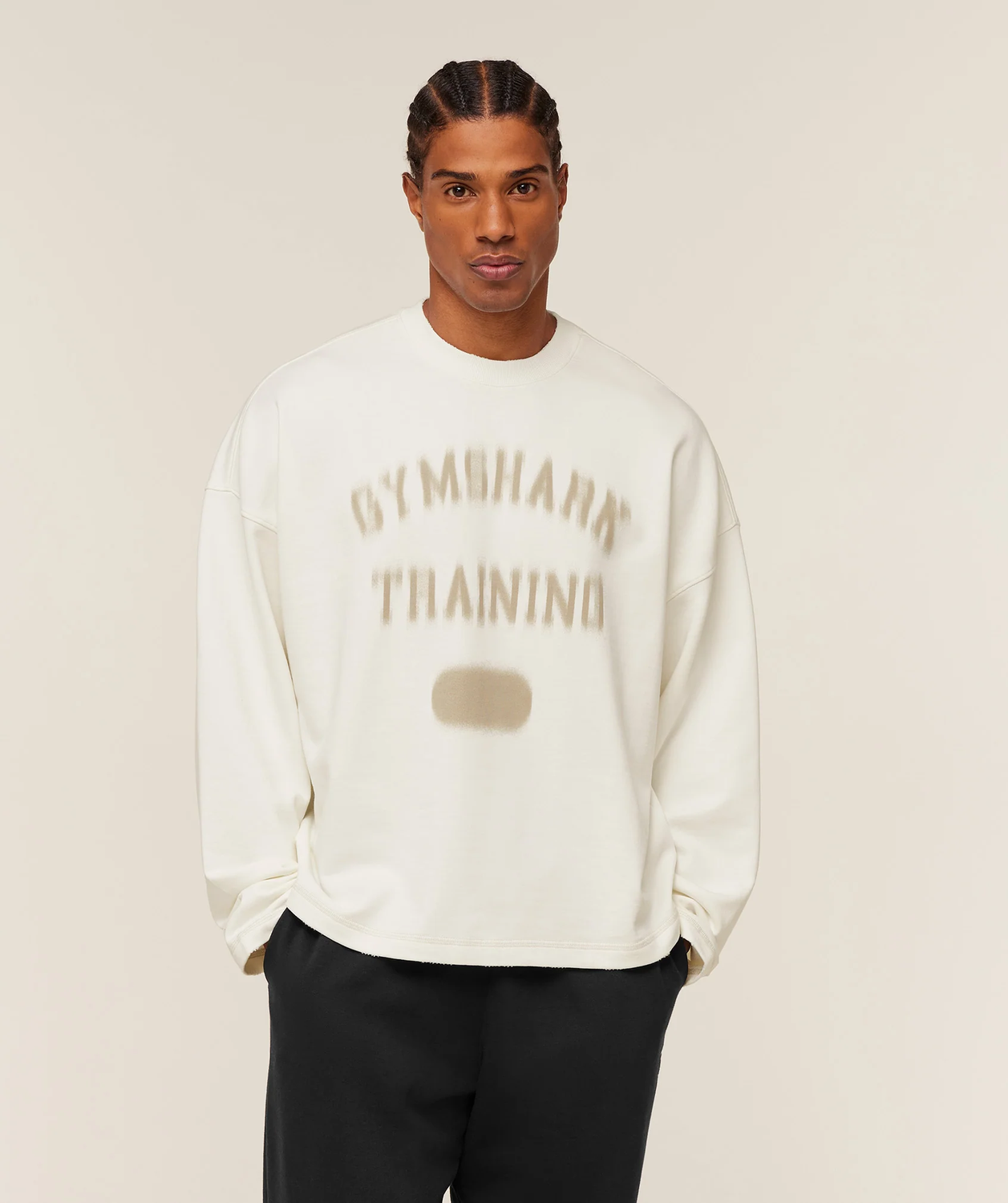 Re-Rack Crew Neck Pullover Oversized Fit