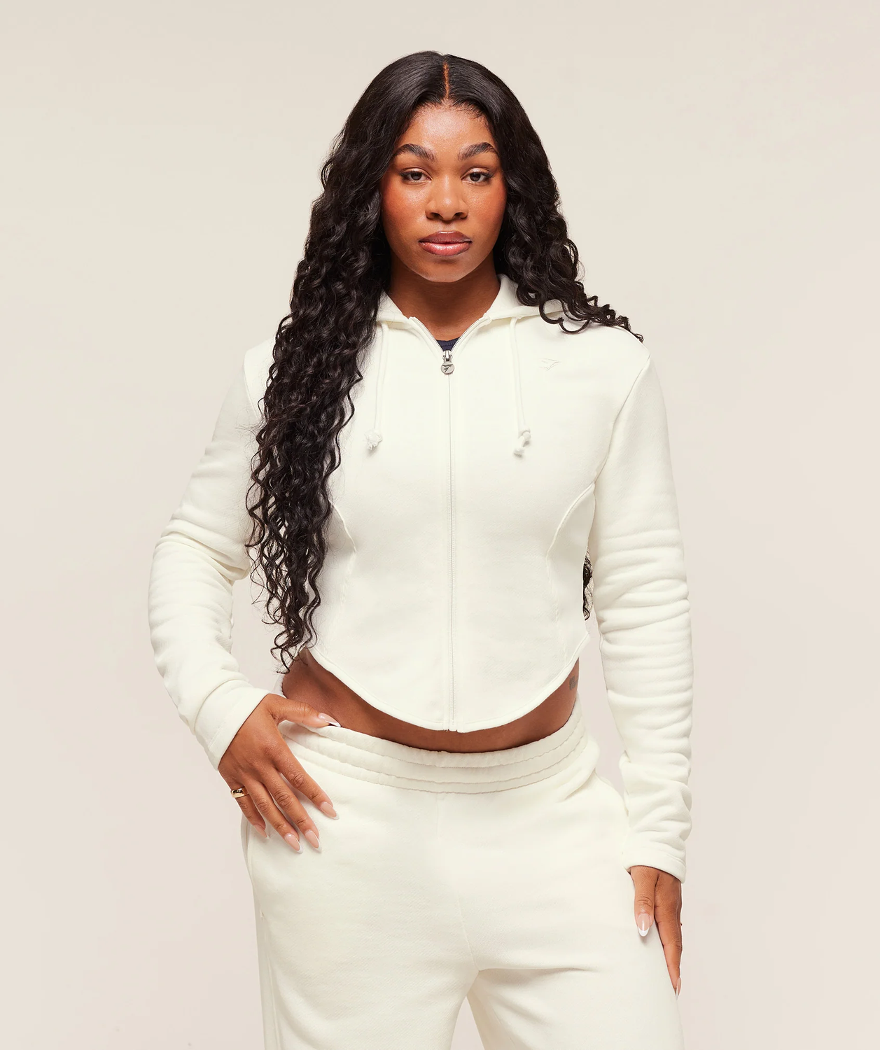 Gymshark X Analis Zip Up Hoodie Slim Fit