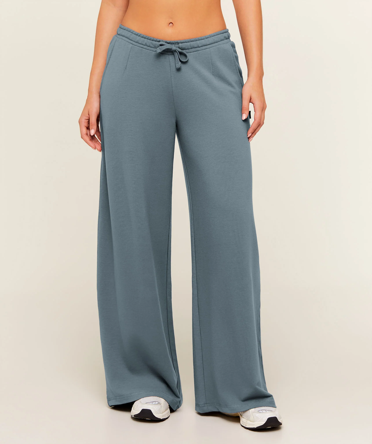 Lightweight Wide Leg Pants Regular Oversized Fit