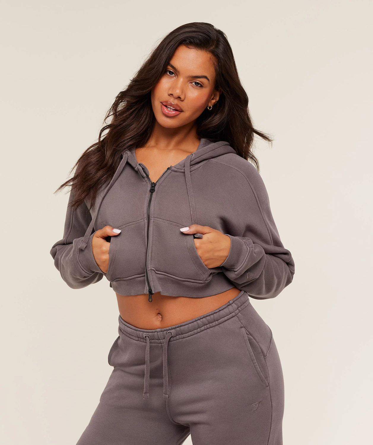 Pump Zip Through Hoodie Oversized Fit