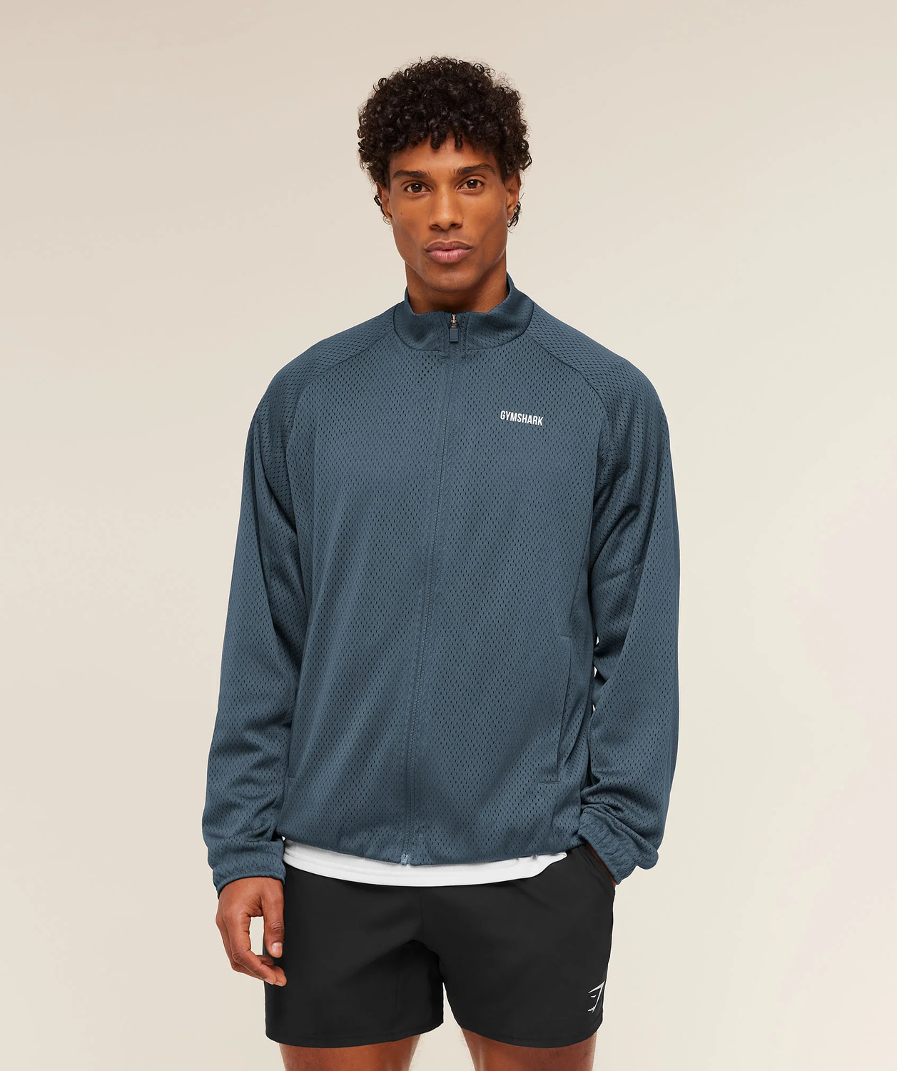 Train Zip Through Jacket Oversized Fit