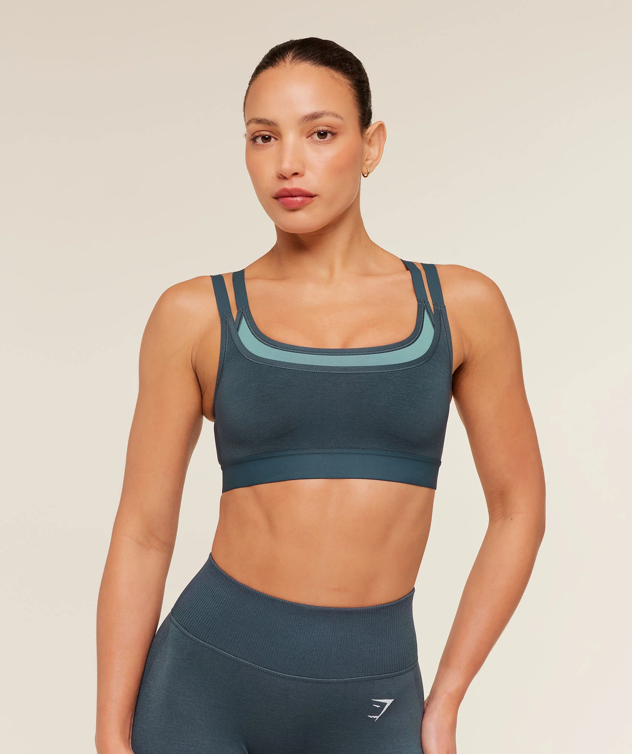 Interval Seamless Medium Support Sports Bra