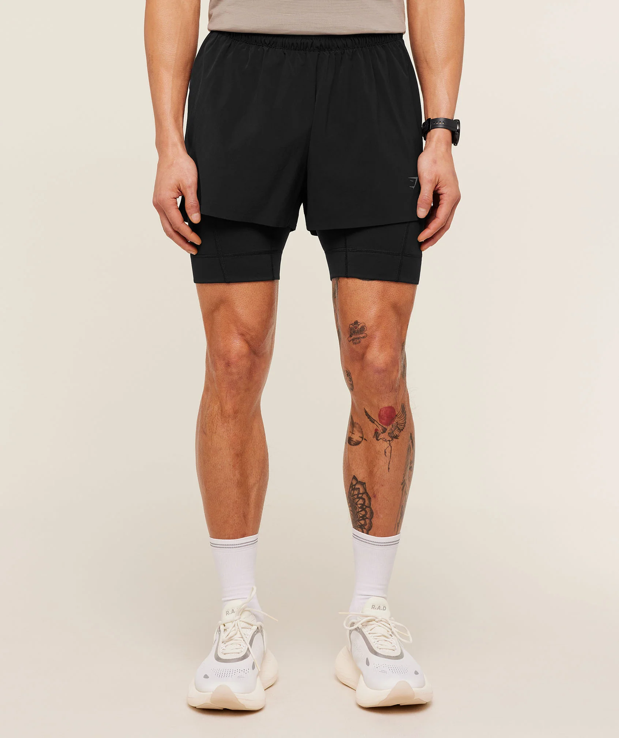 Running Elite 2 In 1 5" Shorts