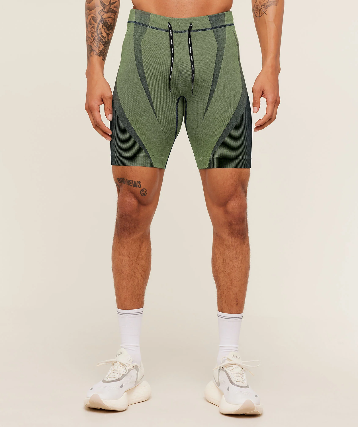 Seamless Running Half Tight Body Fit