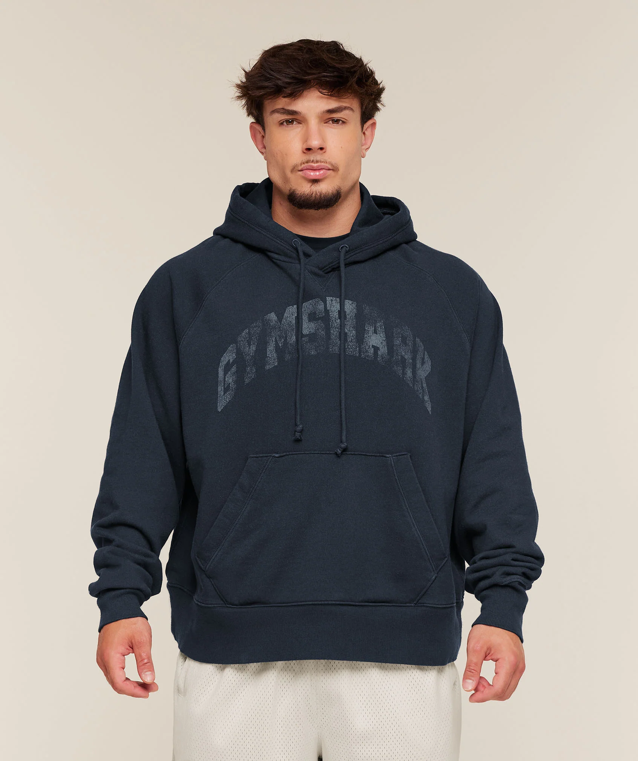 Retro Collegiate Graphic Hoodie Oversized Fit