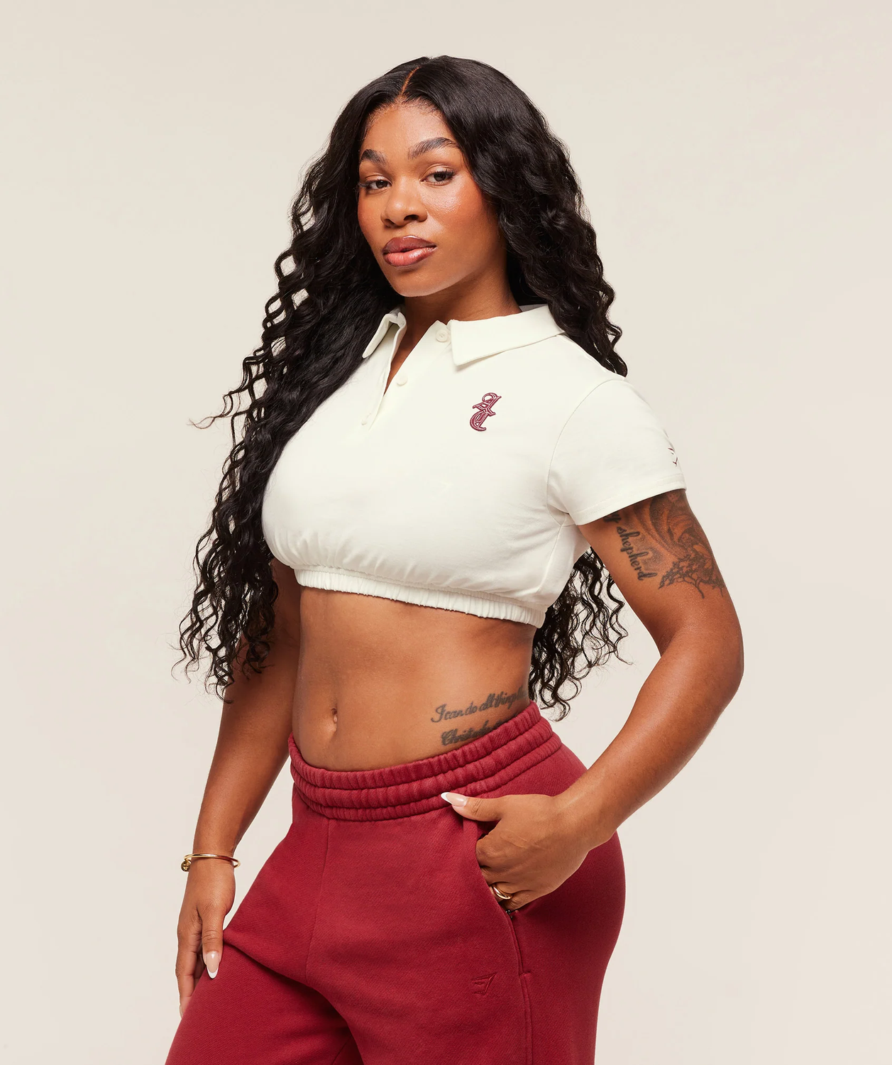 Gymshark X Analis Cropped Polo