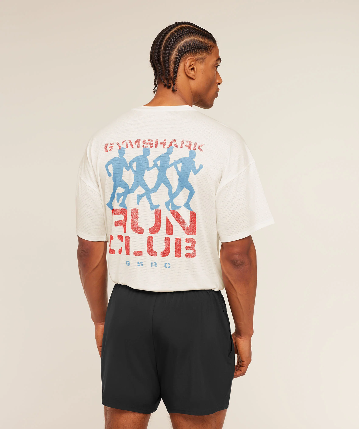 Gsrc Stencil Graphic T-Shirt Oversized Fit