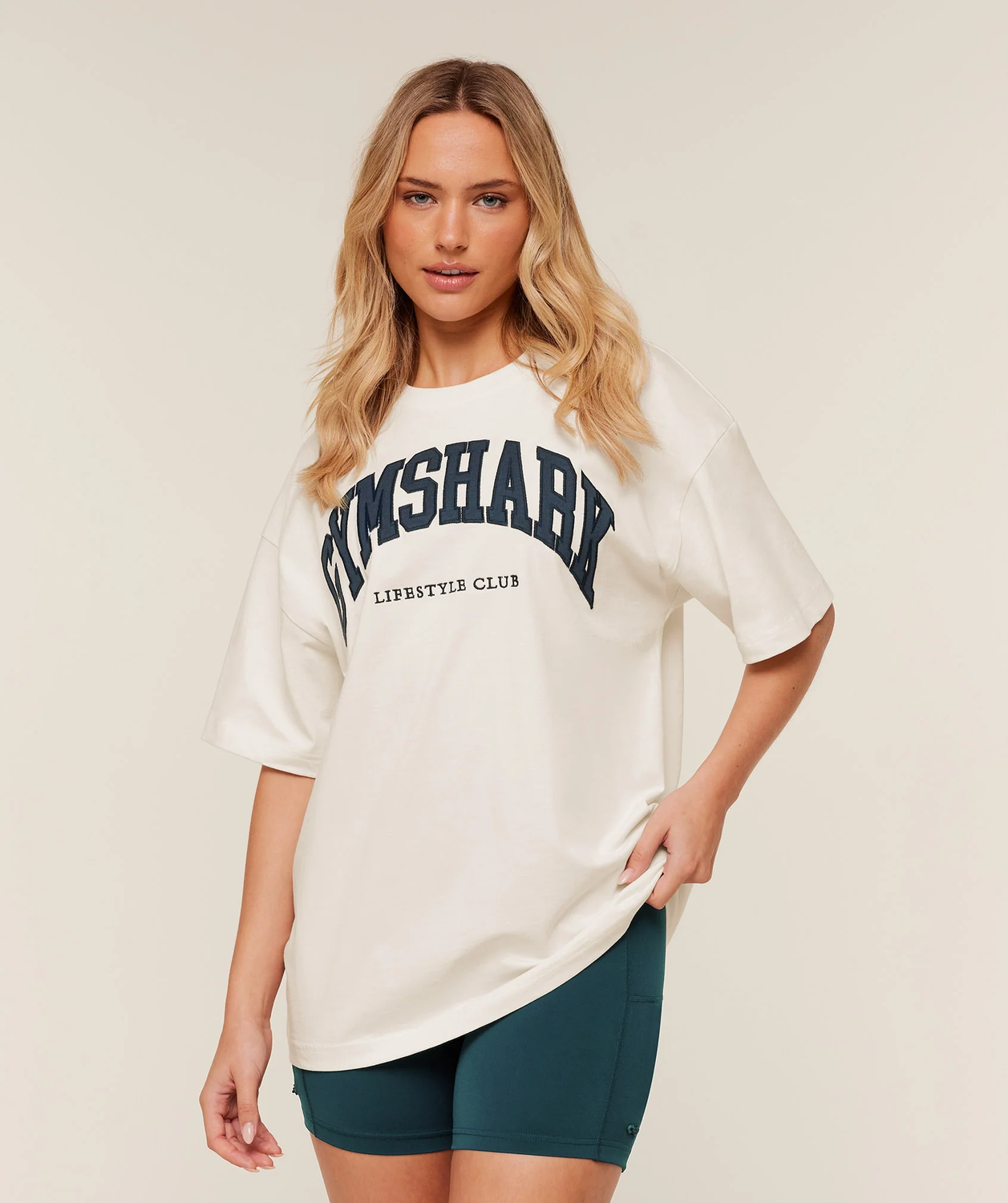 Collegiate Graphic T-Shirt Oversized Fit