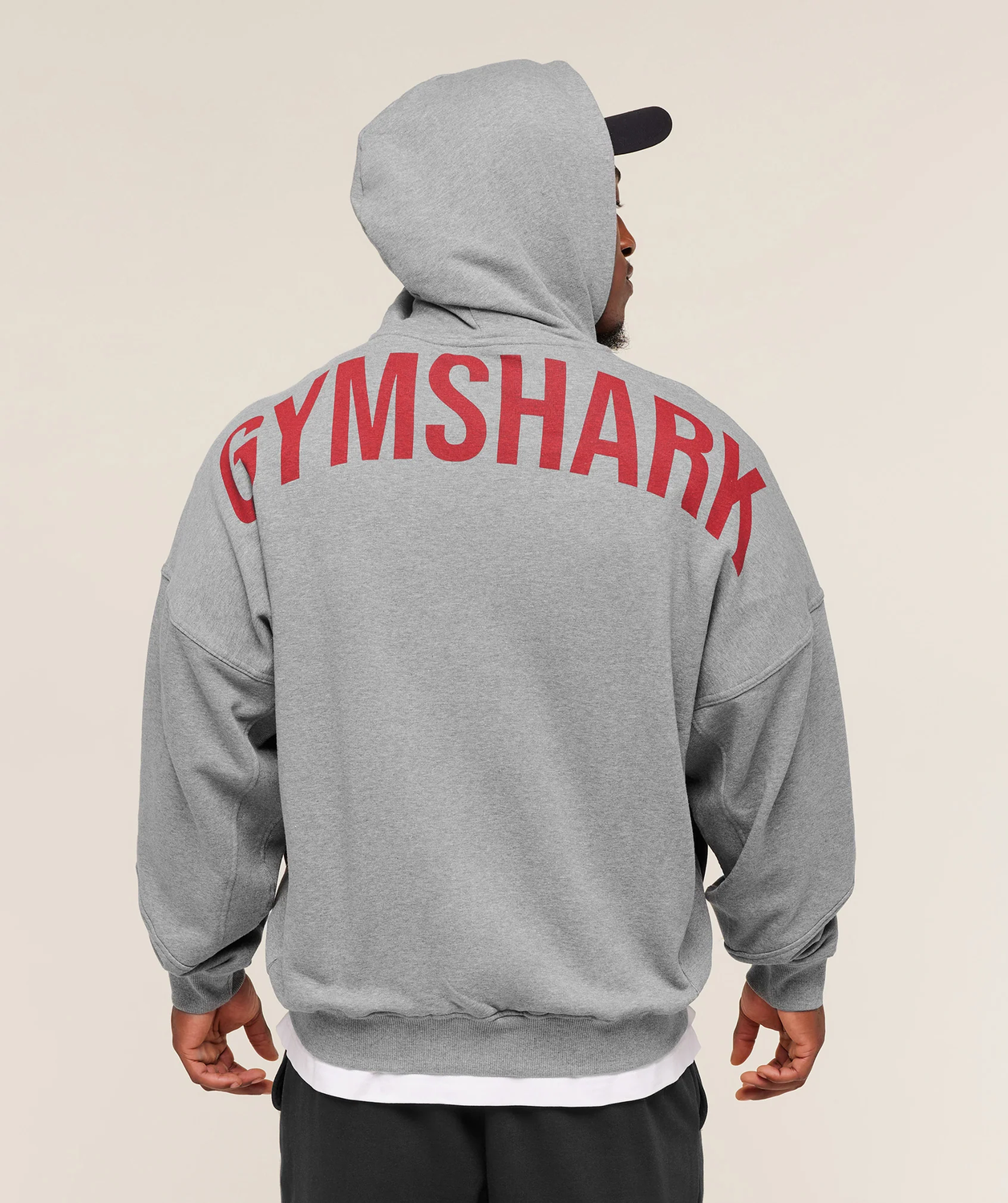 Power Zip Up Hoodie Oversized Fit