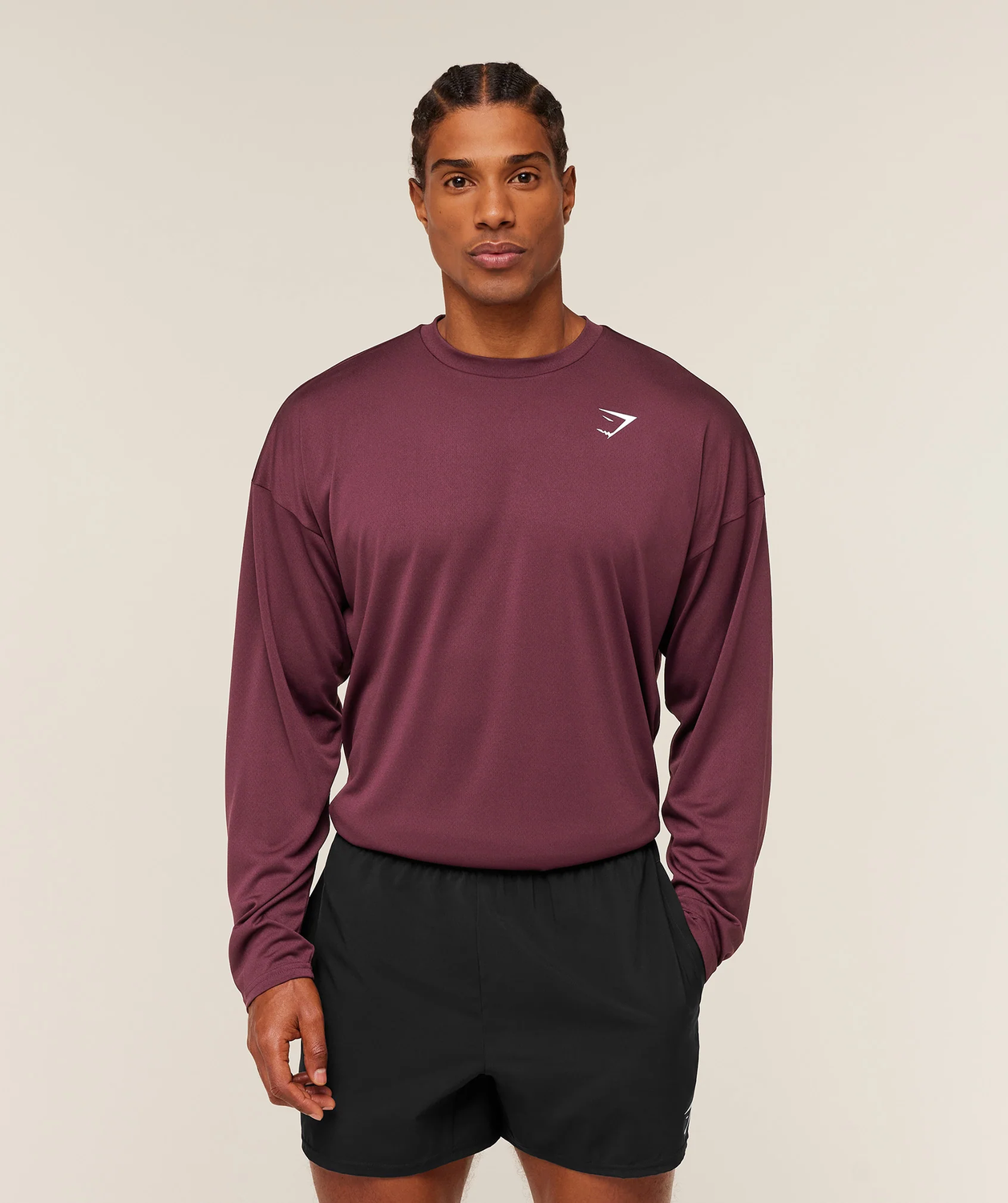 Arrival Oversized Long Sleeve T-Shirt Oversized Fit