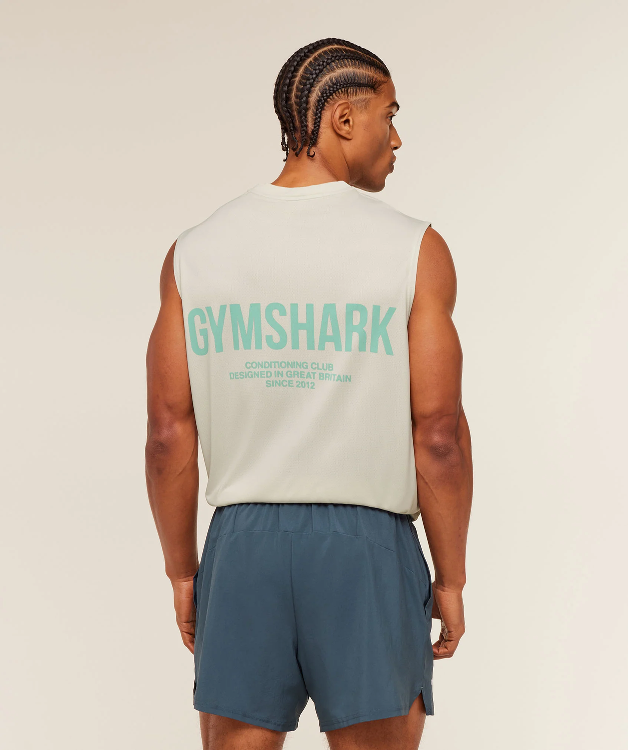 Conditioning Club Washed Tank Oversized Fit