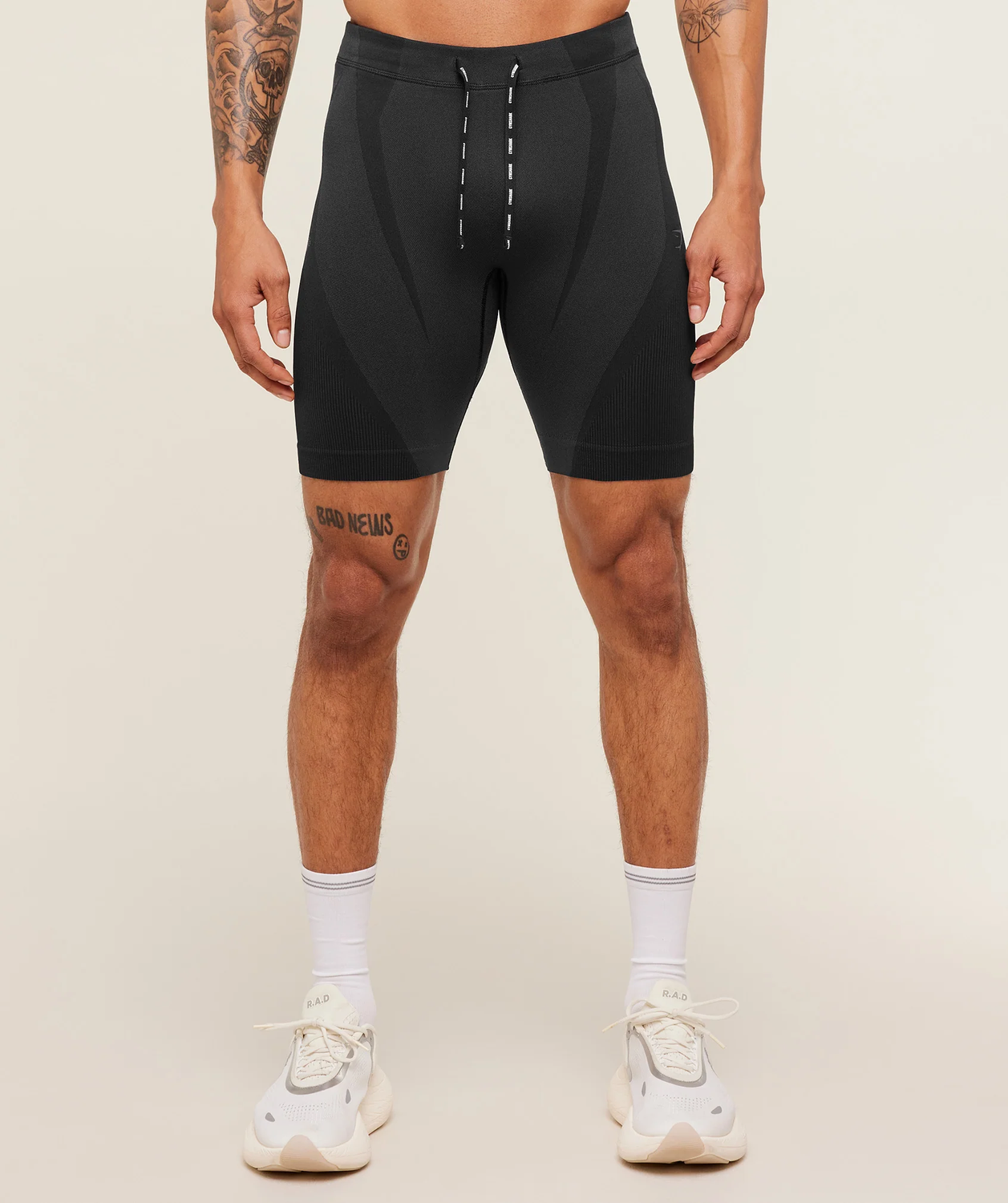 Seamless Running Half Tight Body Fit
