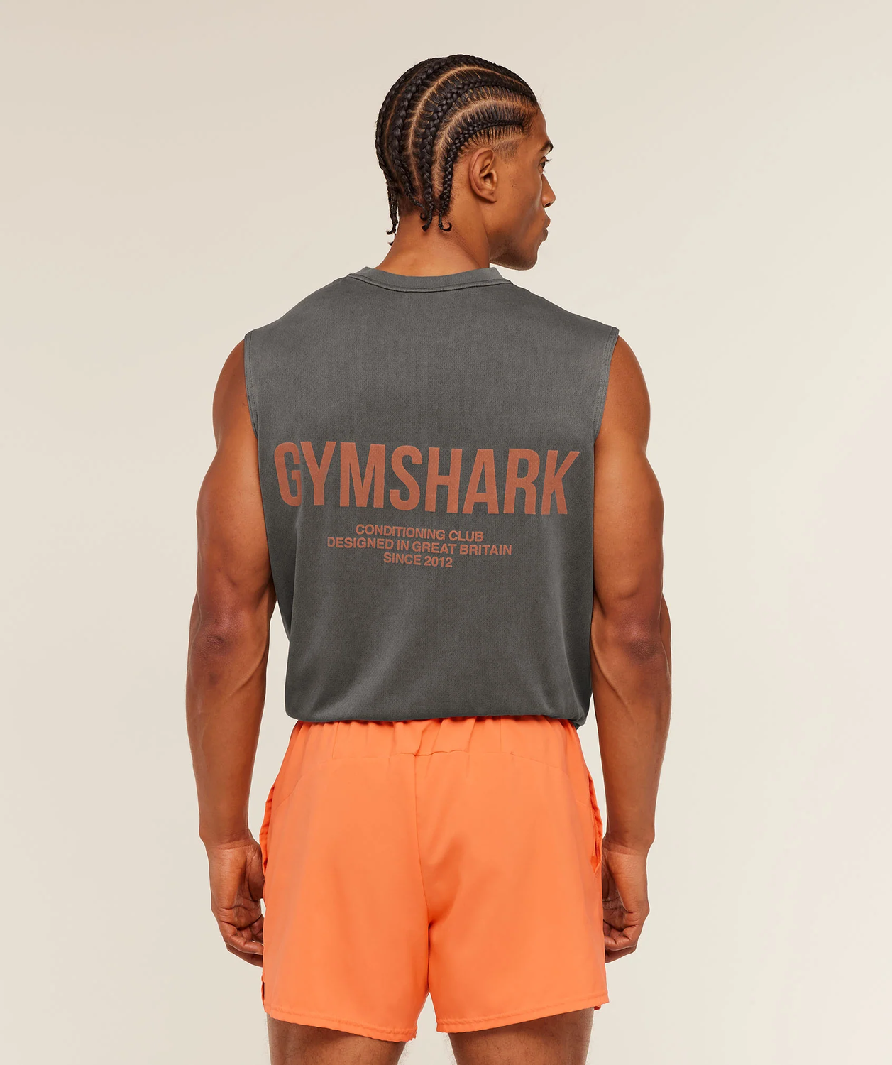 Conditioning Club Washed Tank Oversized Fit