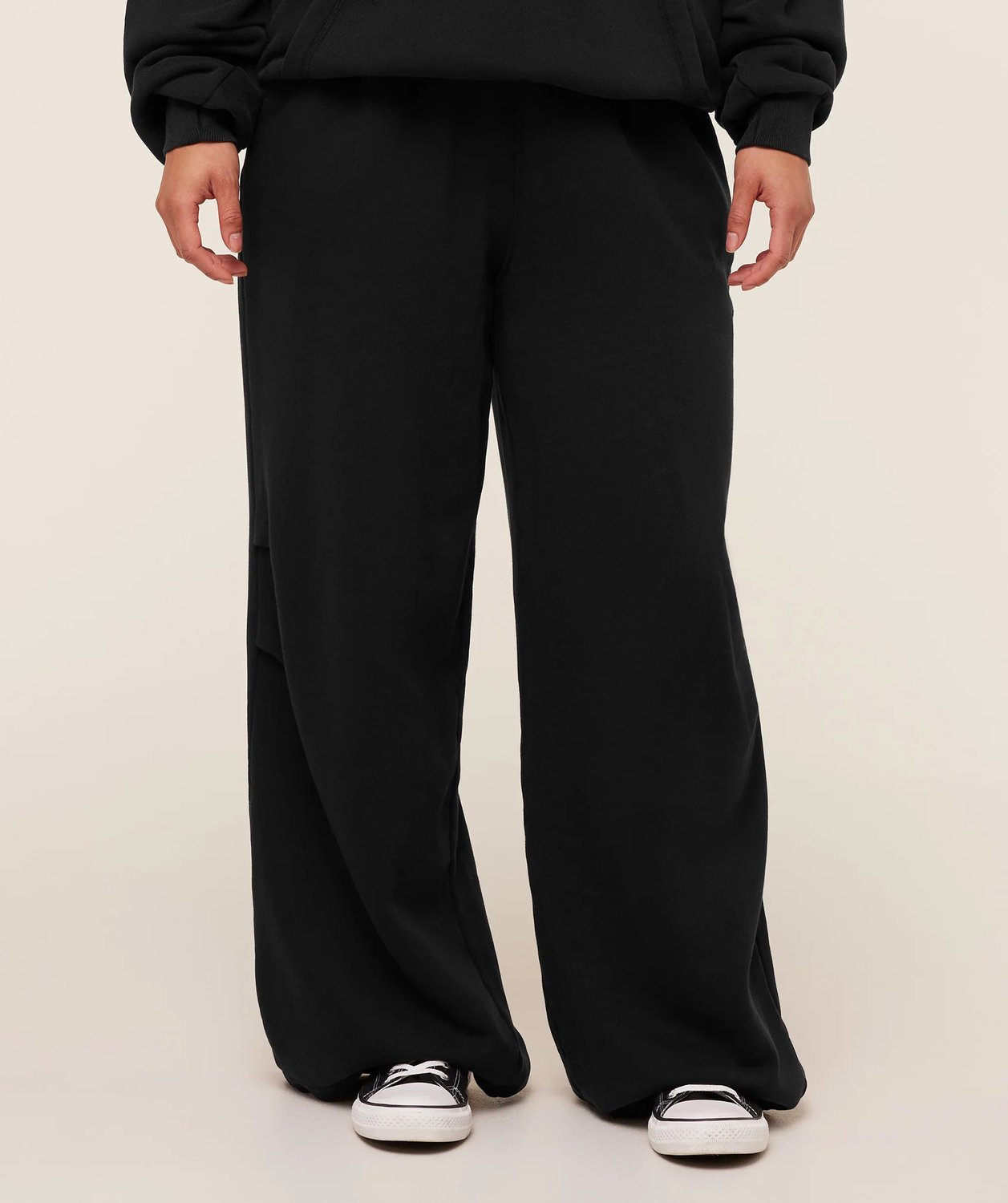 Pump Cover Structured Fleece Pant Oversized Fit