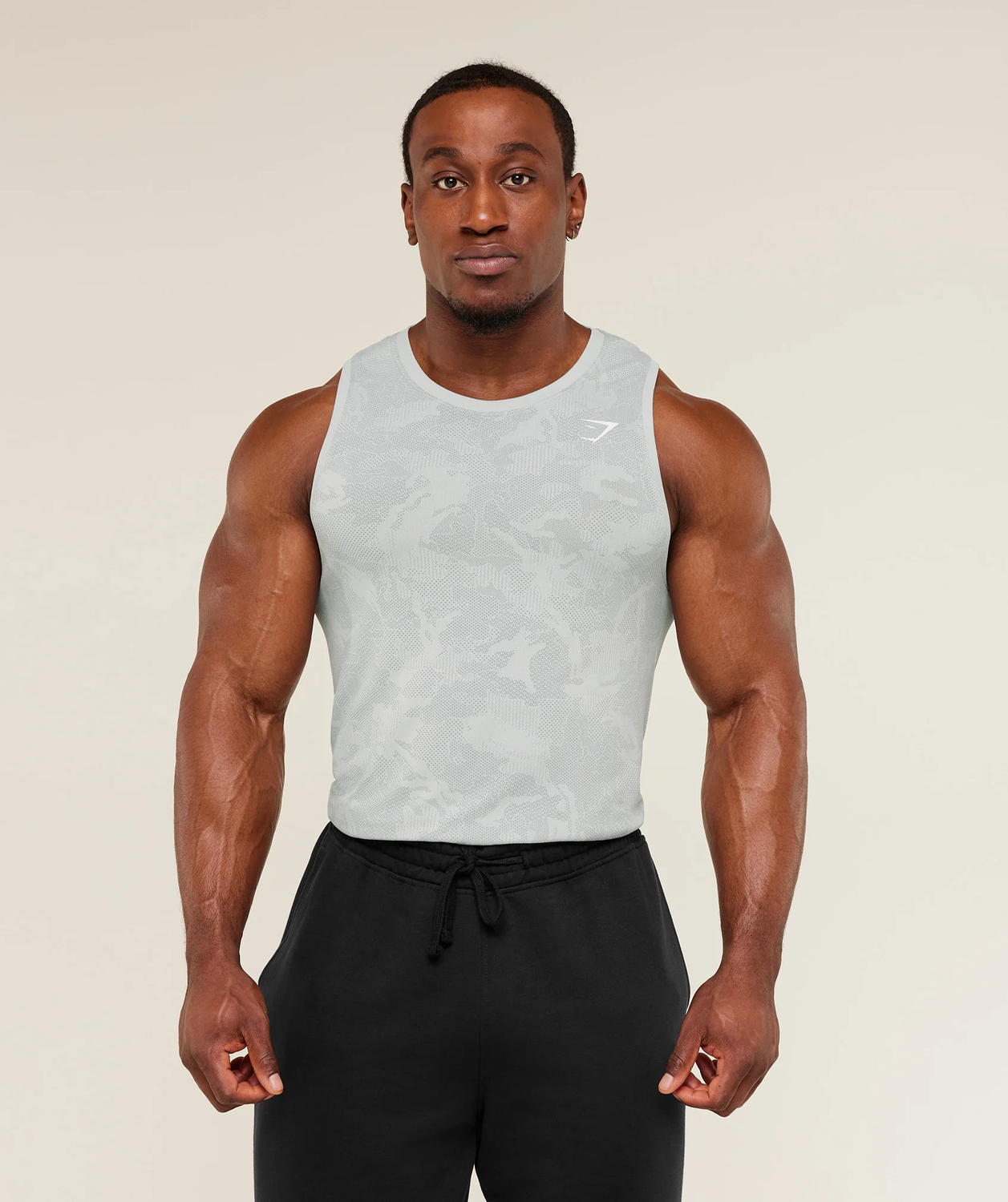 Geo Seamless Tank Slim Fit