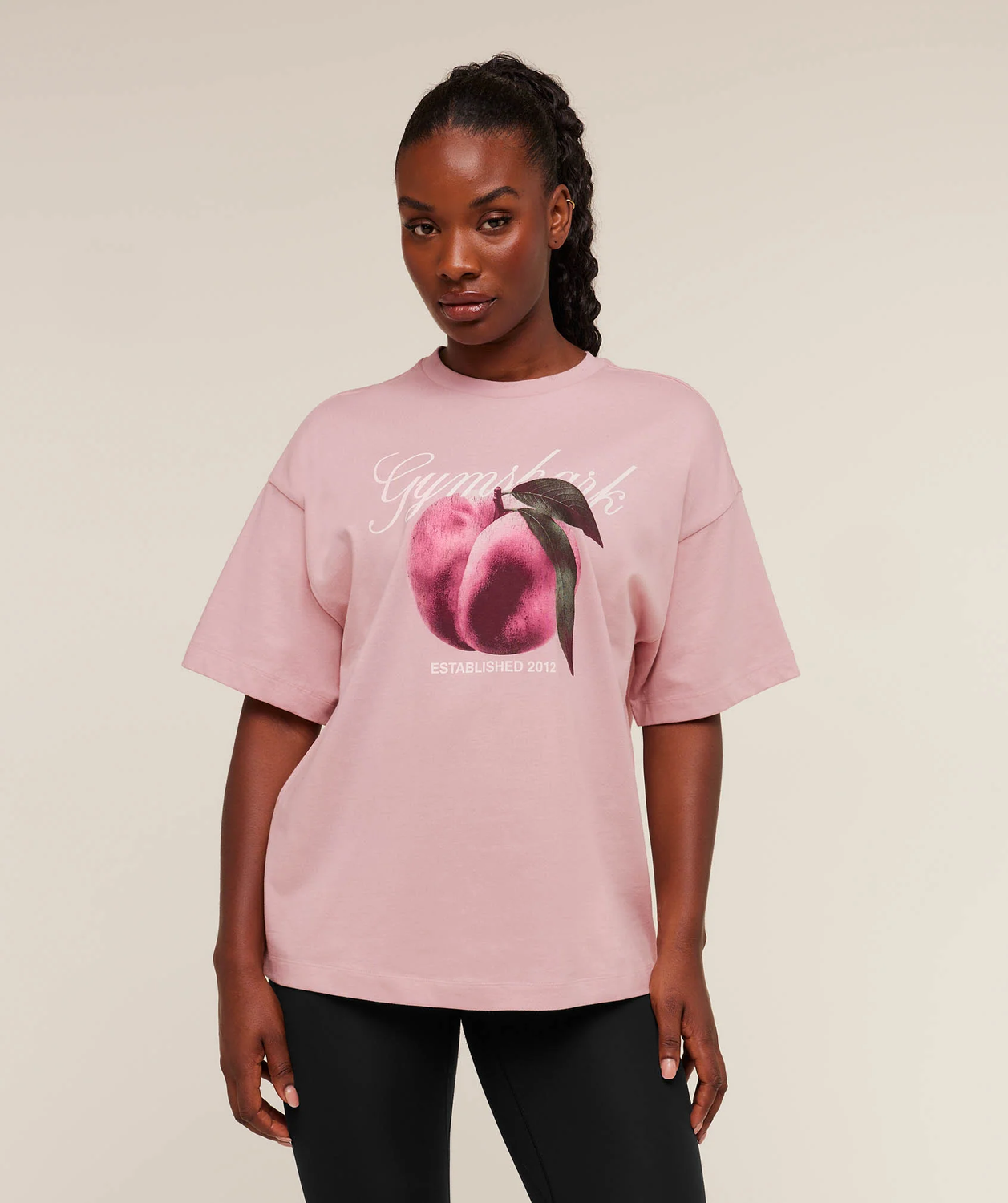Juicy Peach Short Sleeve T-Shirt Oversized Fit