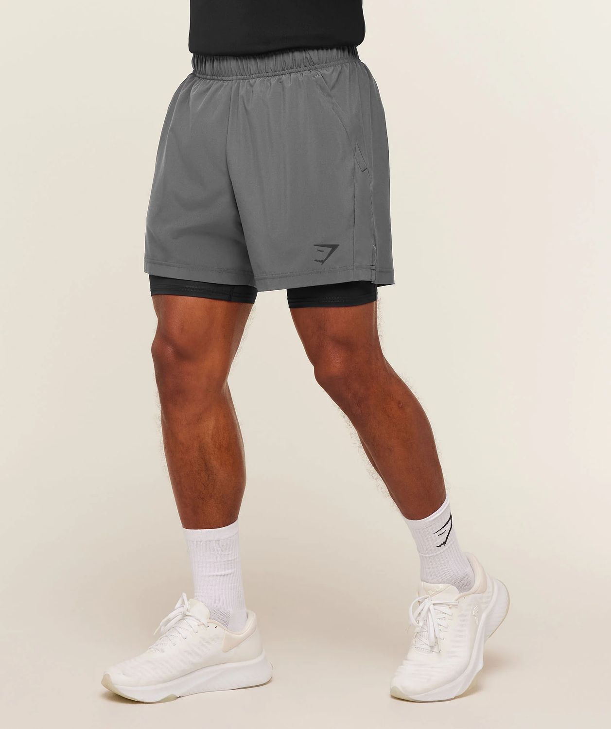 Sport 5" 2 In 1 Shorts Slim Fit