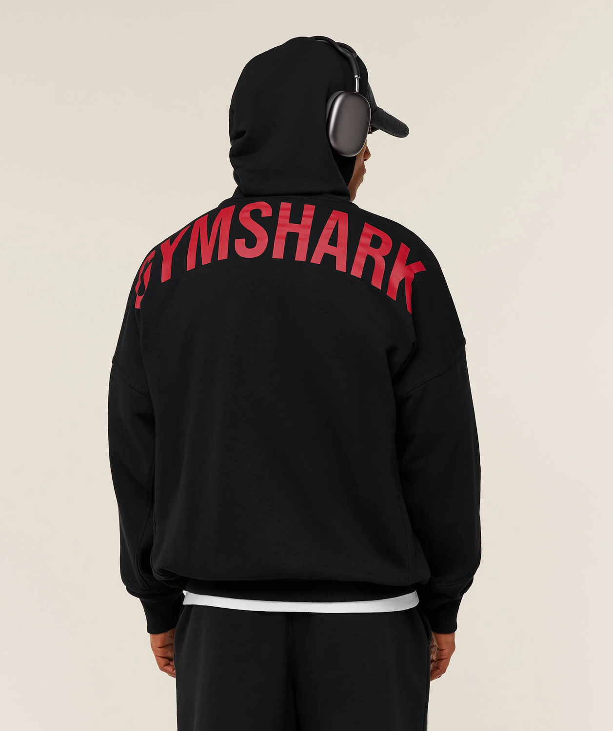 Power Zip Up Hoodie Oversized Fit