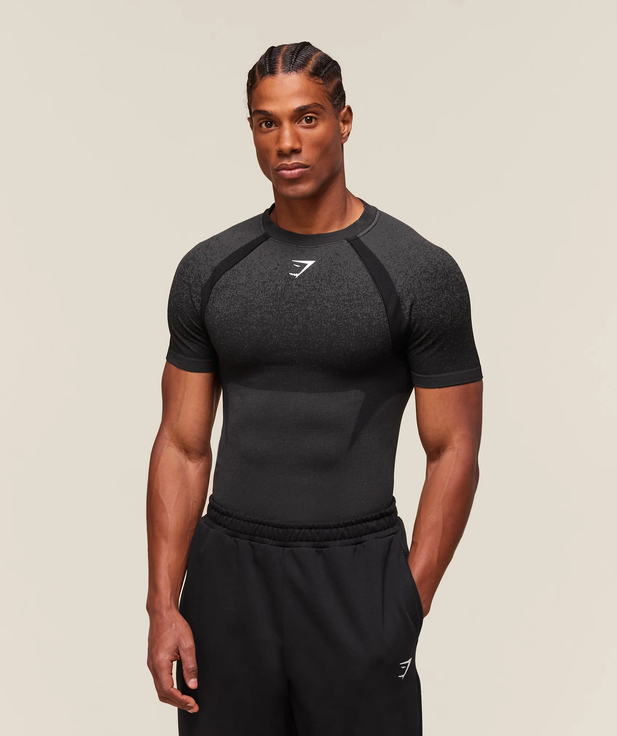 Shadow Seamless T Shirt Muscle Fit