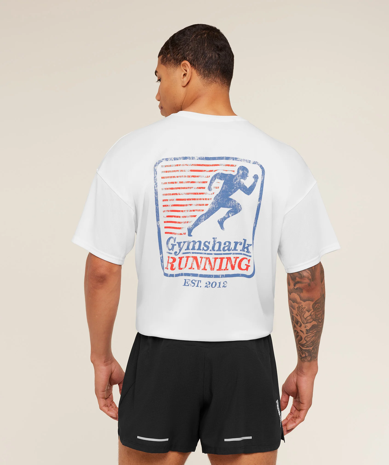 Run Club Graphic T-Shirt Oversized Fit