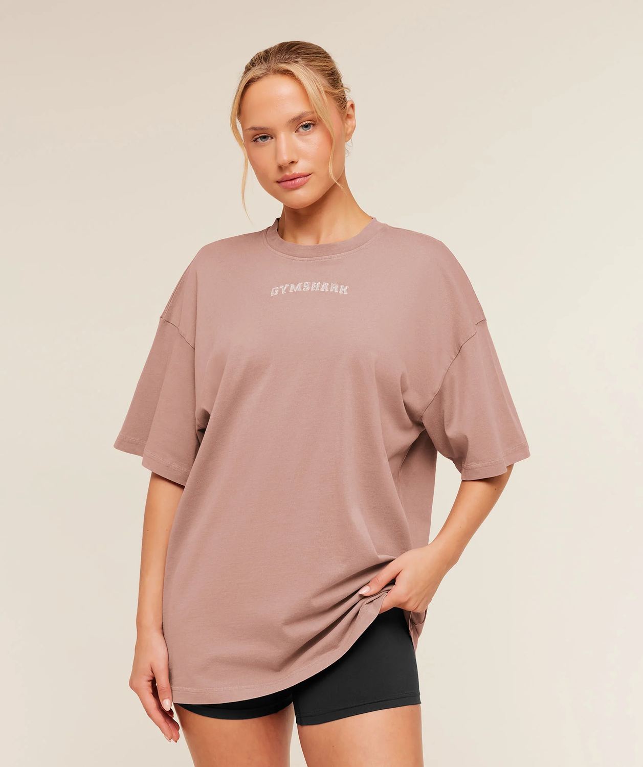 Chainstitch Graphic Short Sleeve T-Shirt Oversized Fit