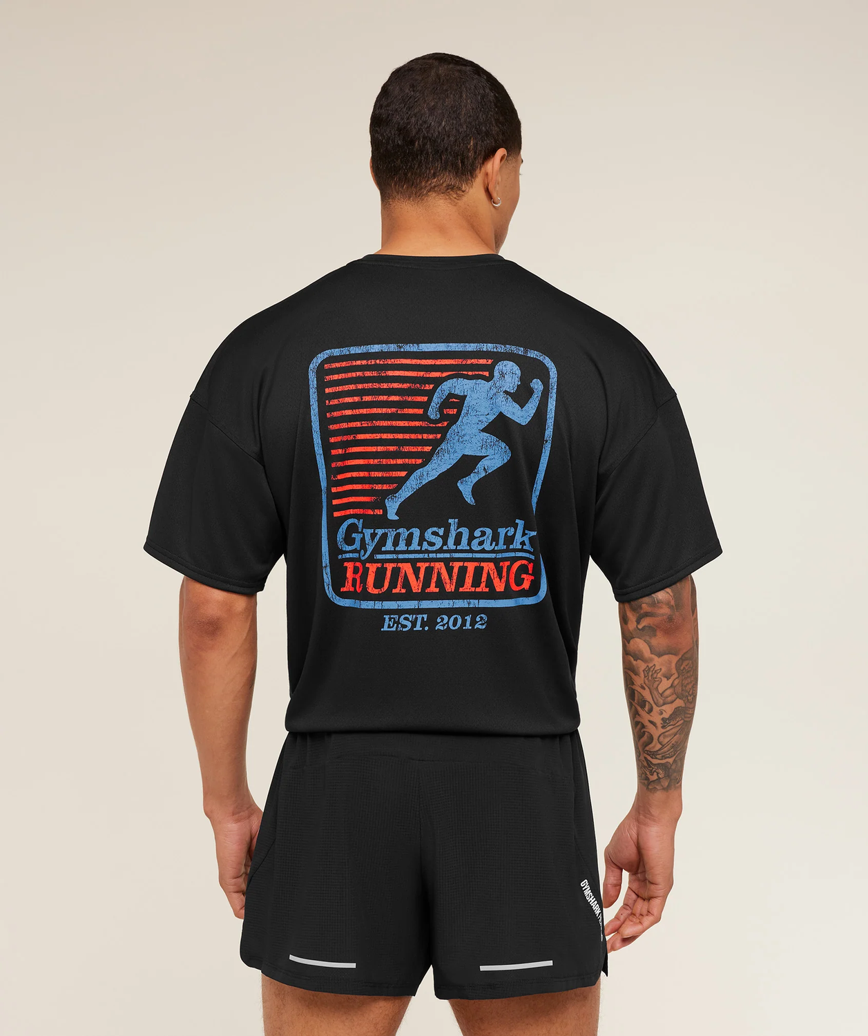 Run Club Graphic T-Shirt Oversized Fit