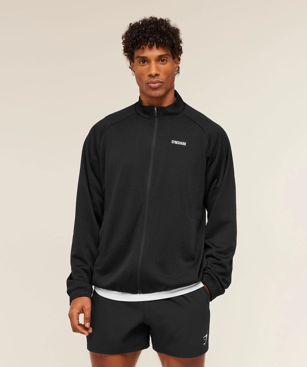 Train Zip Through Jacket Oversized Fit