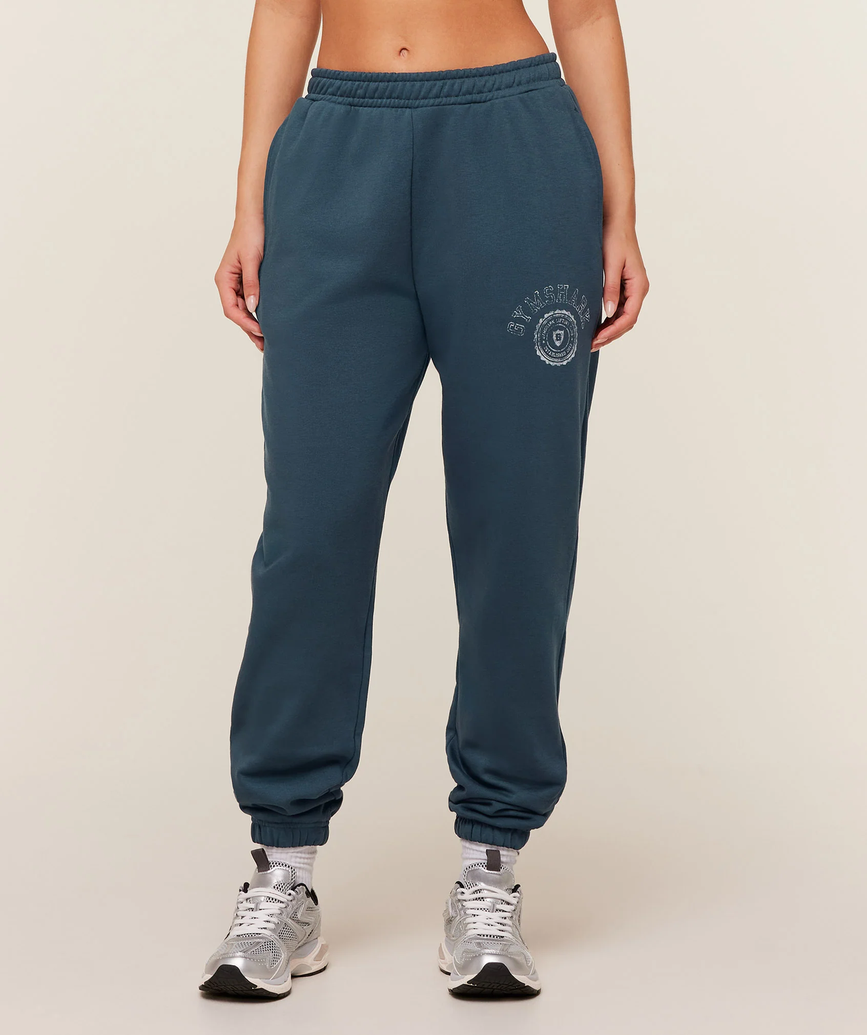 Worn Crest Graphic Joggers Regular Fit