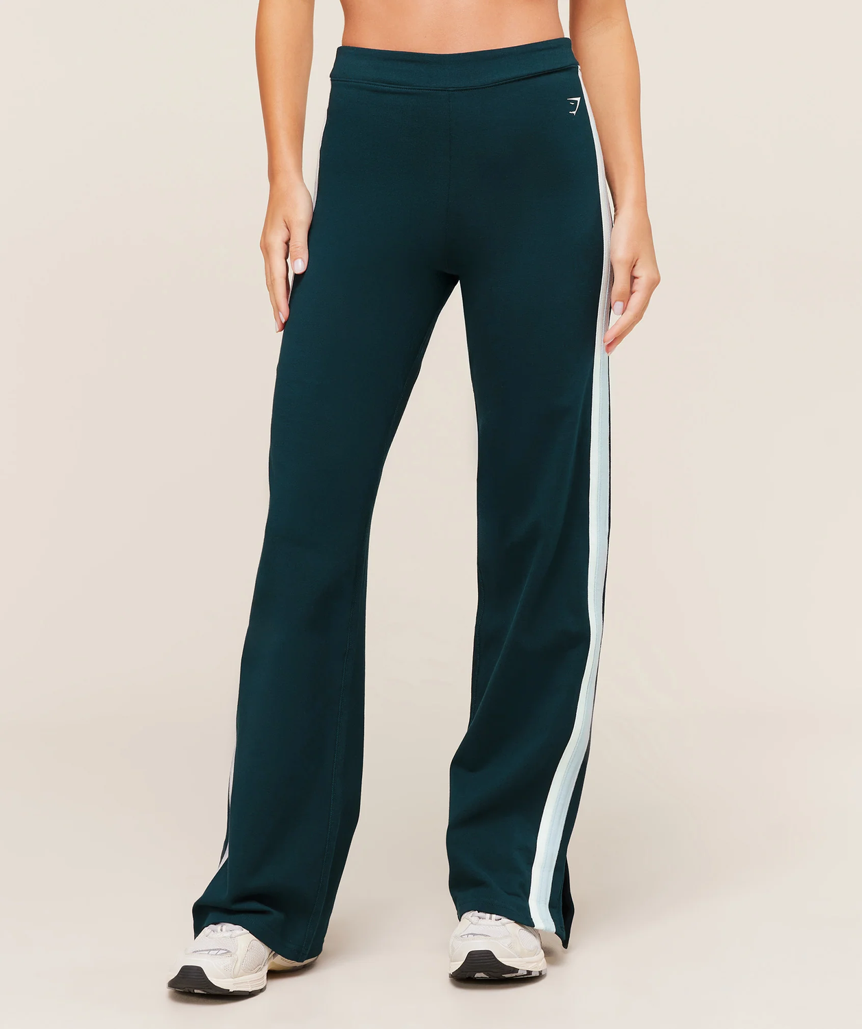 Piping Wide Leg Pants