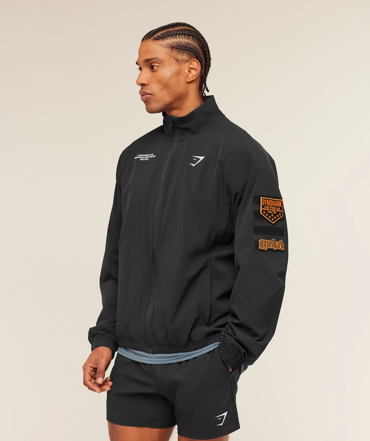 Conditioning Club Track Patch Jacket Oversized Fit