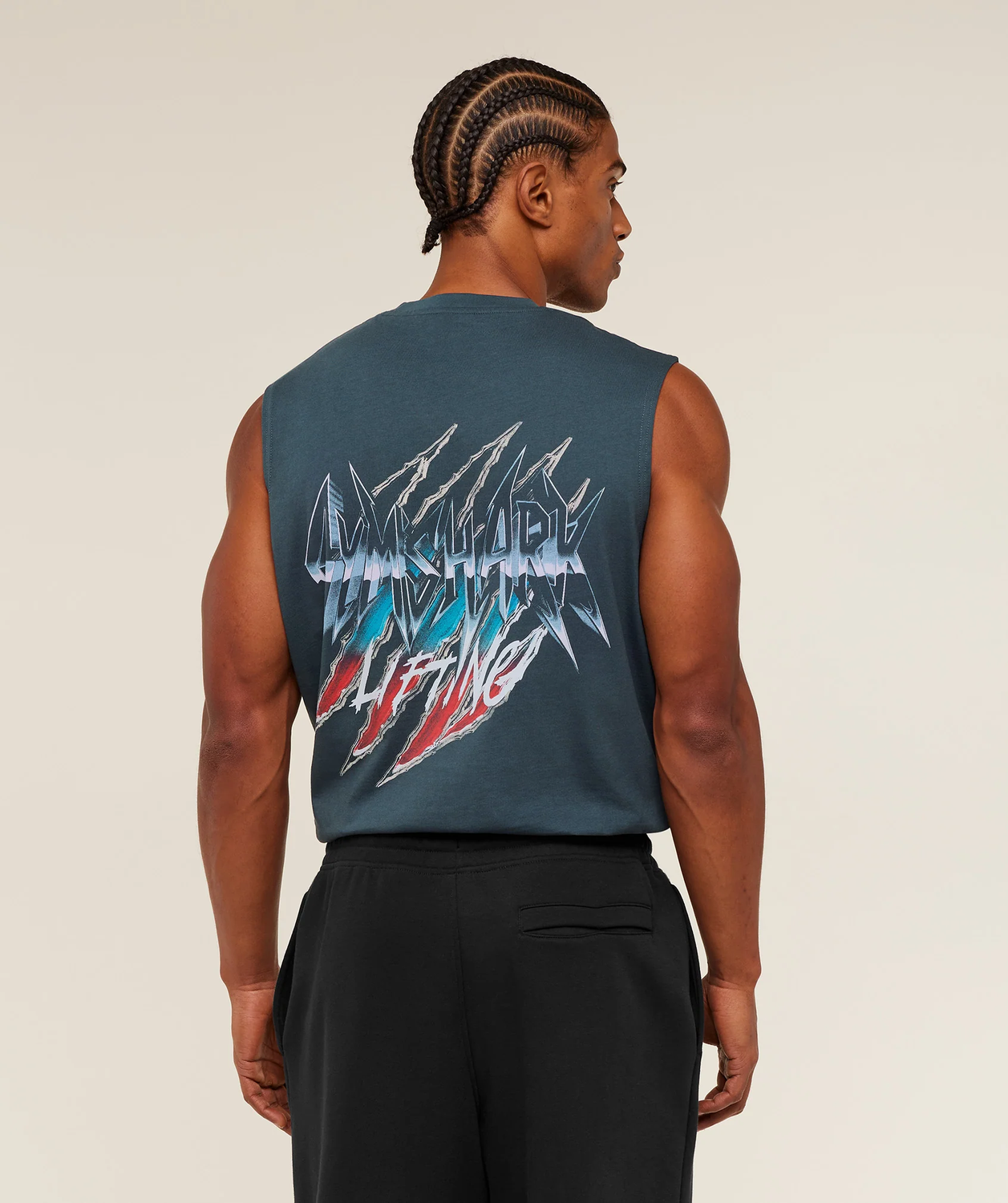 Eagle Band Style Graphic Tank Oversized Fit