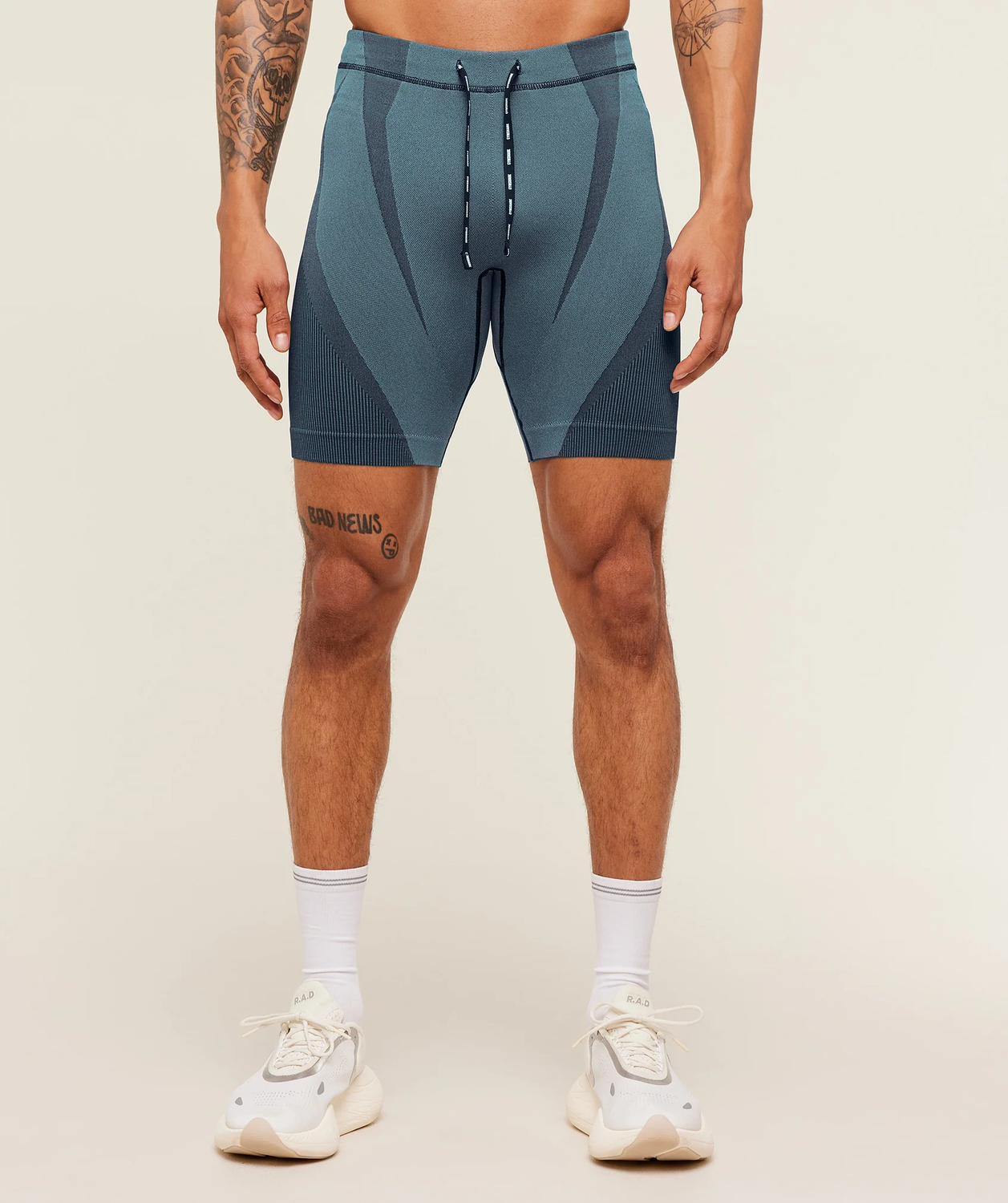 Seamless Running Half Tight Body Fit