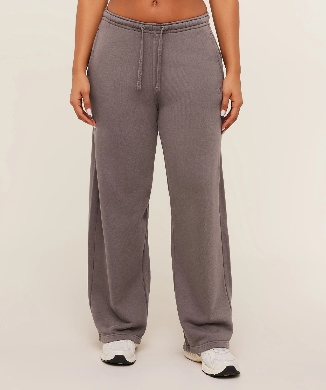Pump Straight Leg Pants Oversized Fit