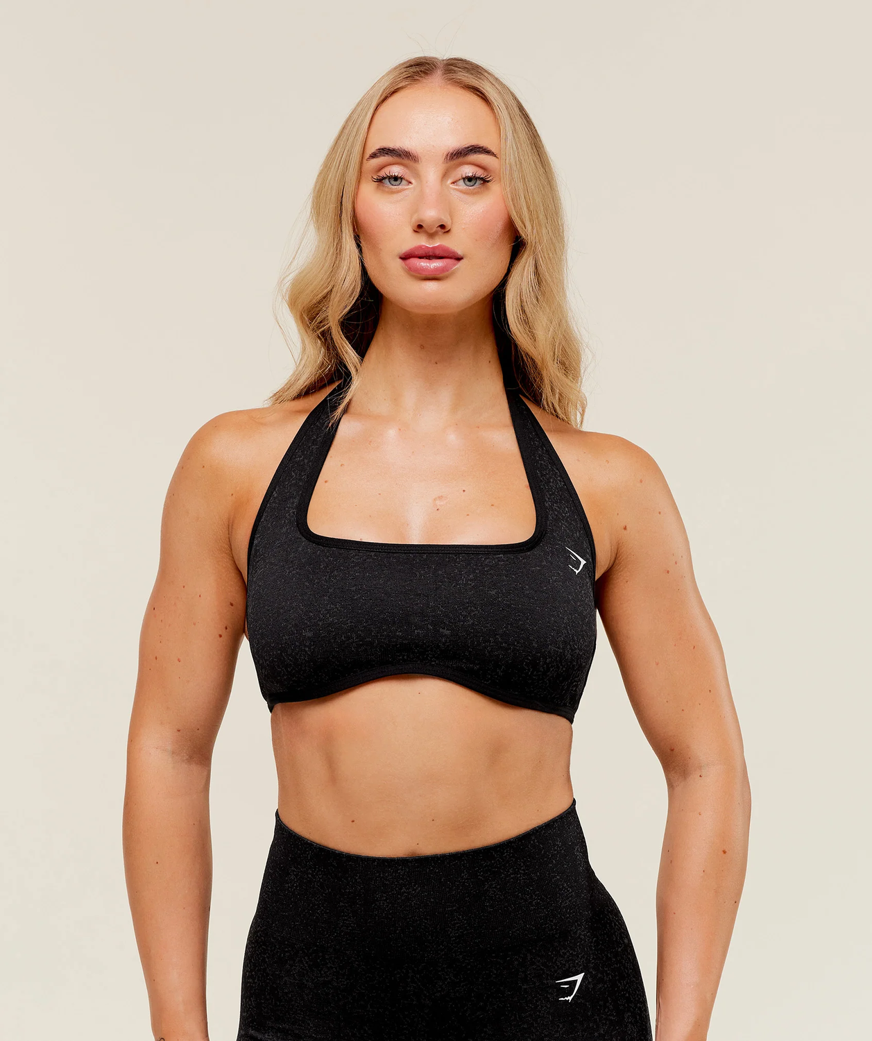 Adapt Fleck X Whitney Halterneck Sports Bra Light Support