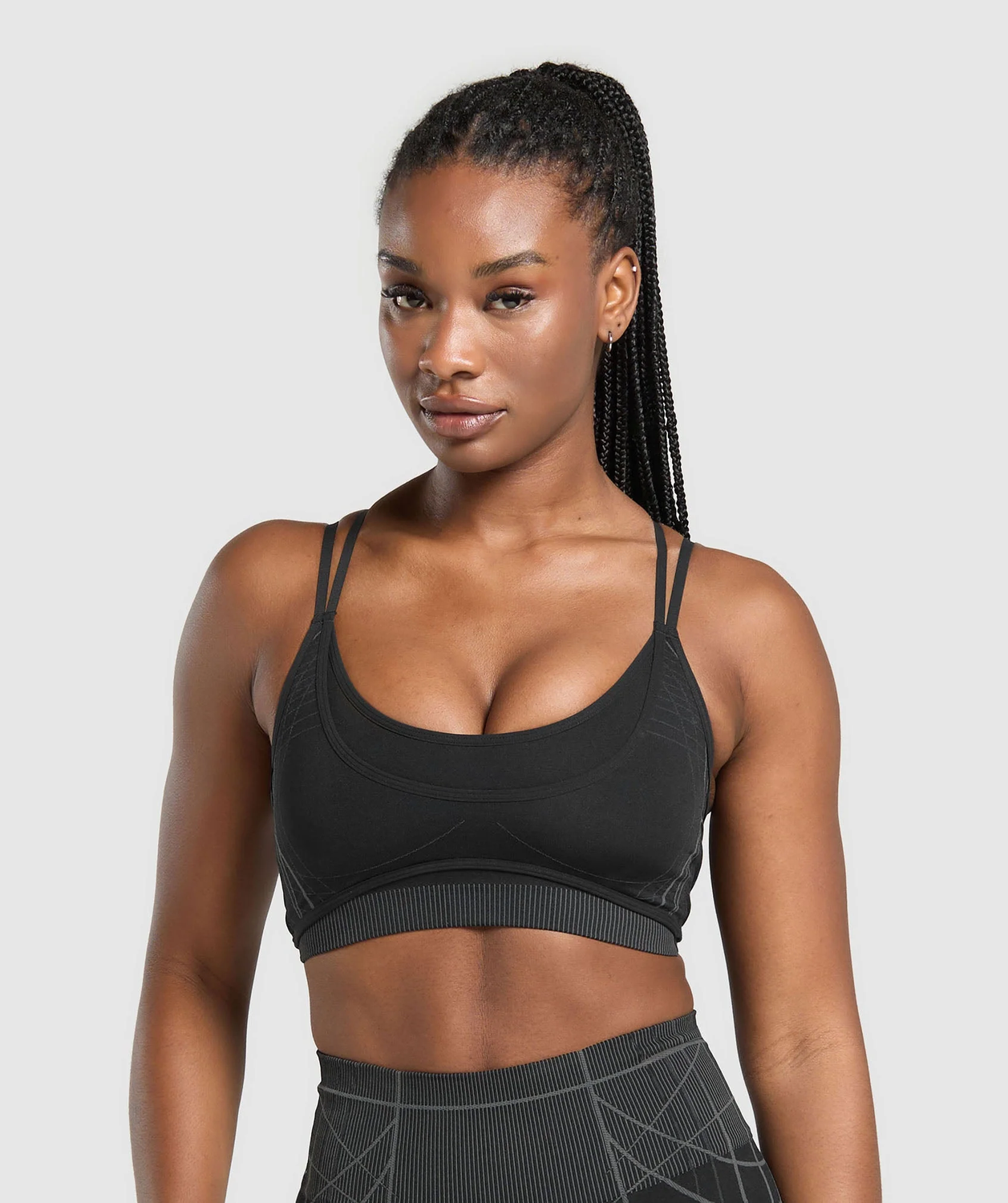 Apex Seamless Strappy Sports Bra Light Support
