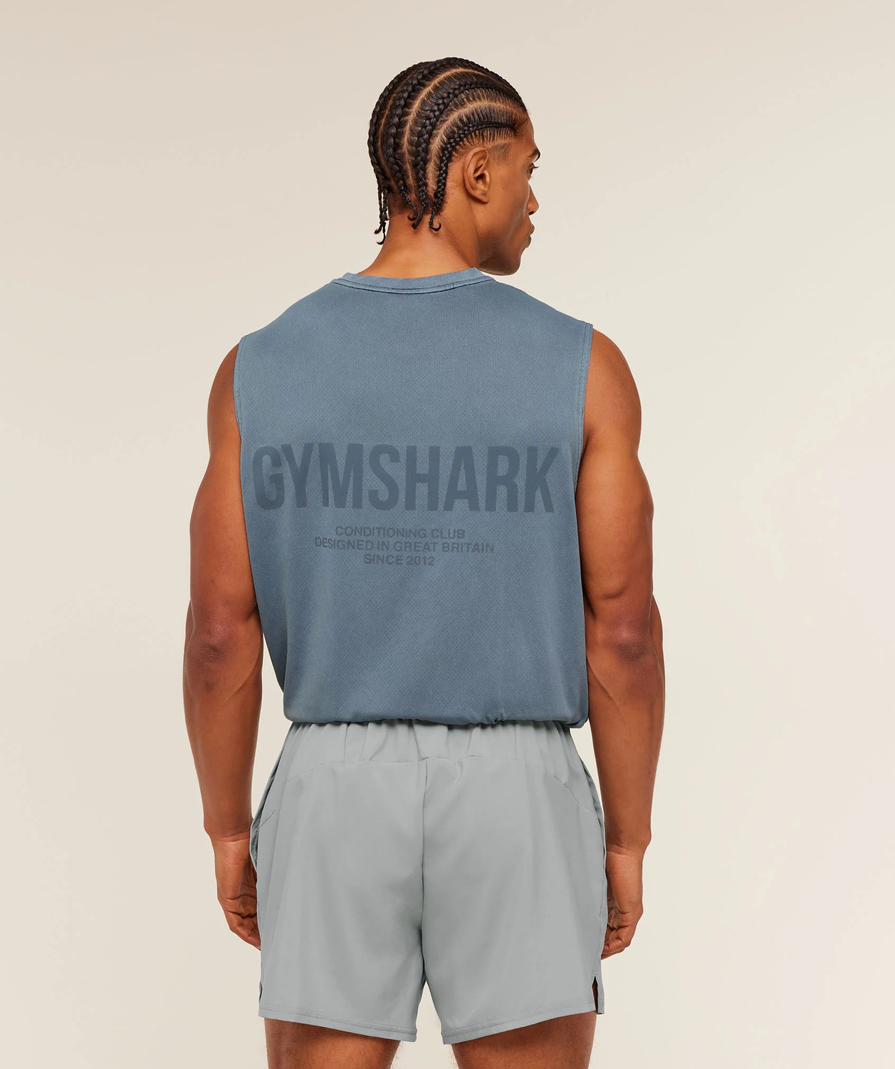 Conditioning Club Washed Tank Oversized Fit