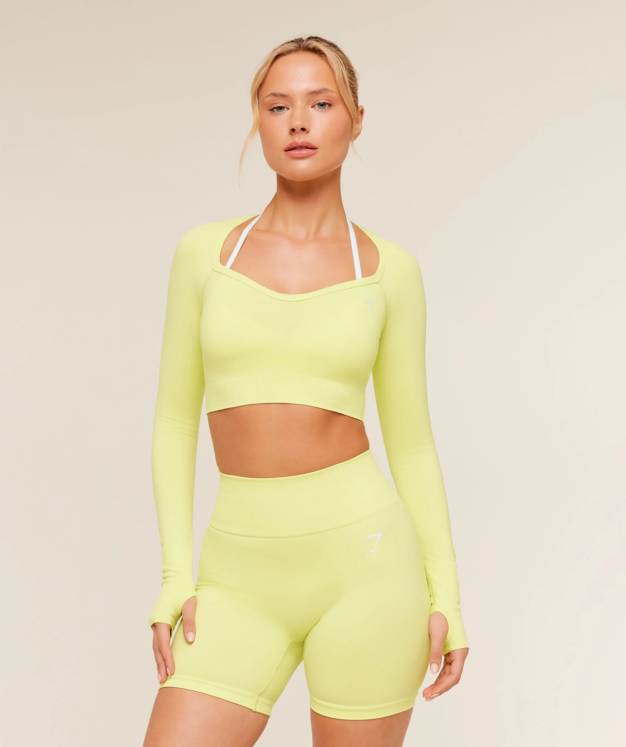 Vital Sweetheart Neck Crop Top