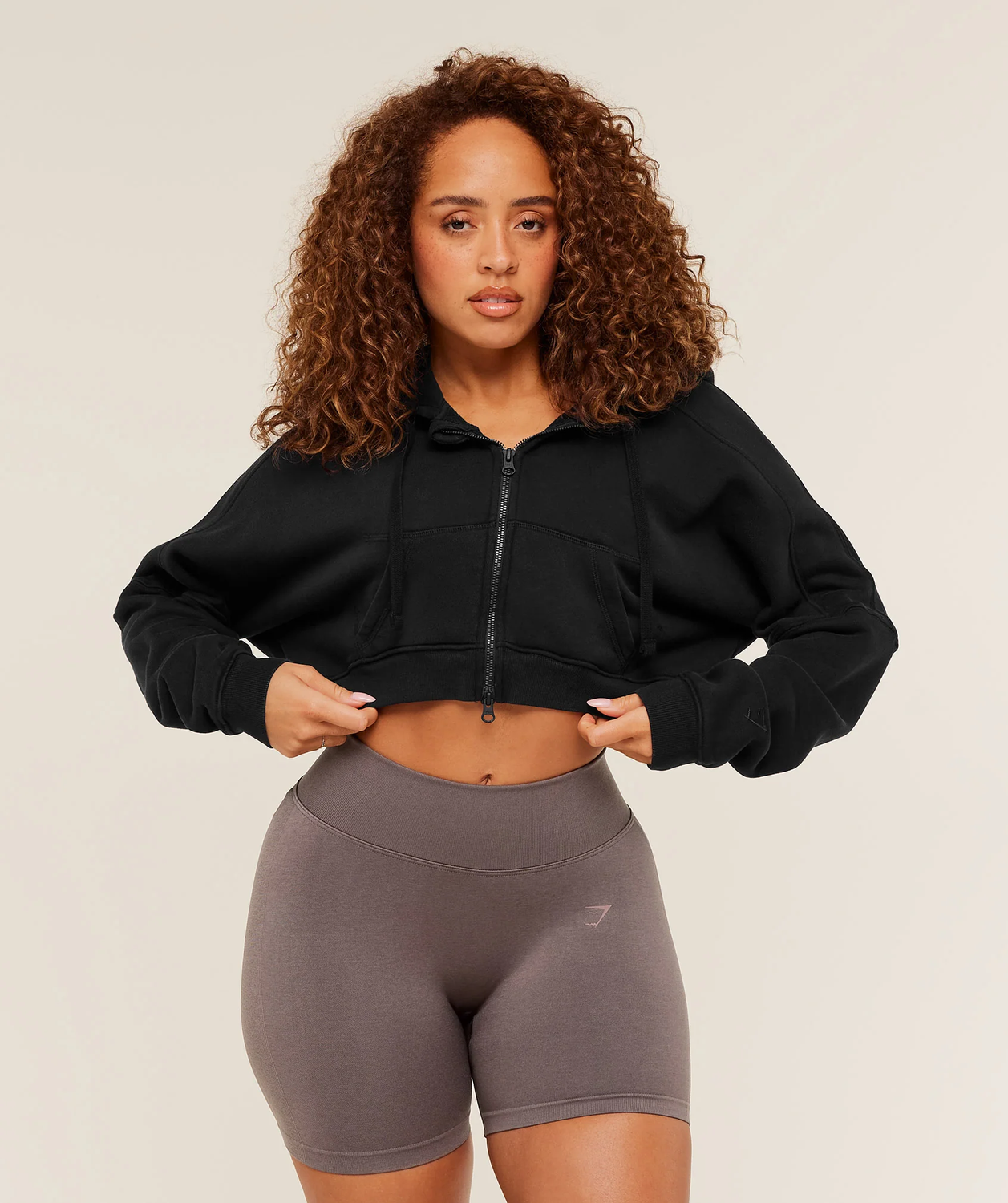 Pump Zip Through Hoodie Oversized Fit