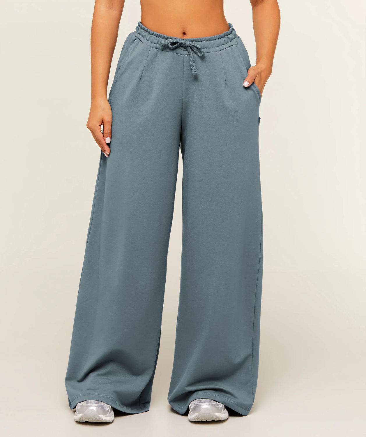 Lightweight Wide Leg Pant Short Oversized Fit