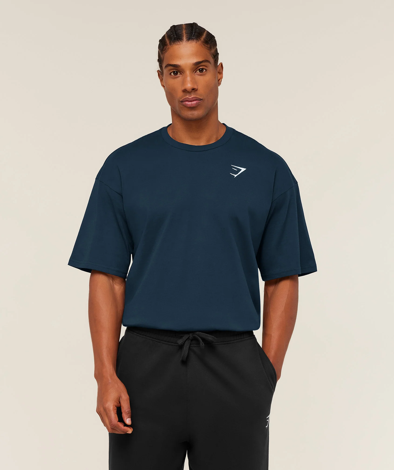 Crest Oversized T-Shirt Oversized Fit