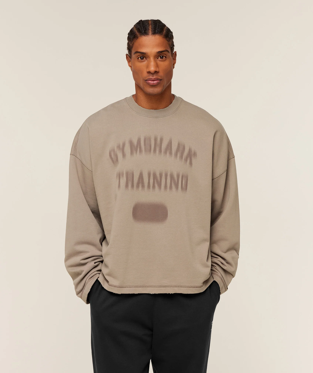 Re-Rack Crew Neck Pullover Oversized Fit