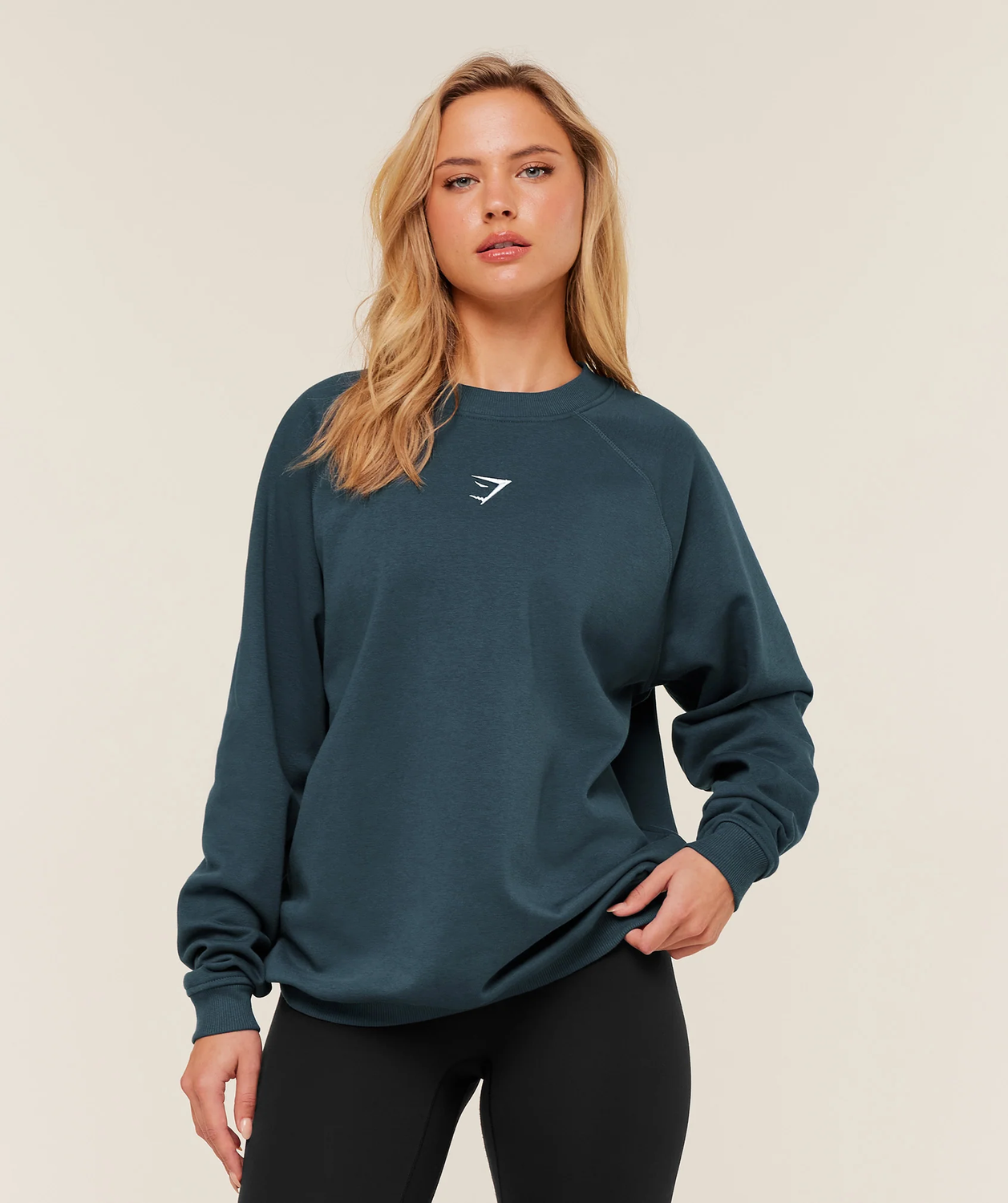 Training Oversized Fleece Sweatshirt Oversized Fit