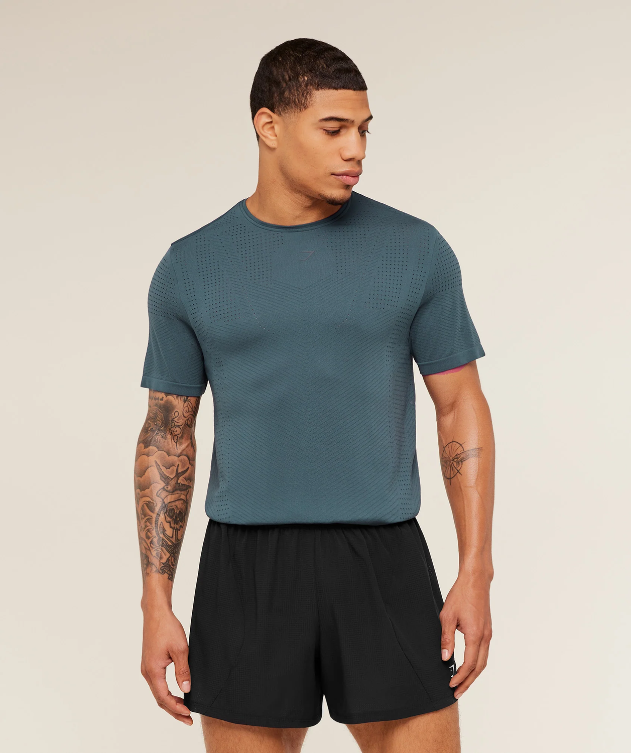 Seamless Running T-Shirt Slim Fit