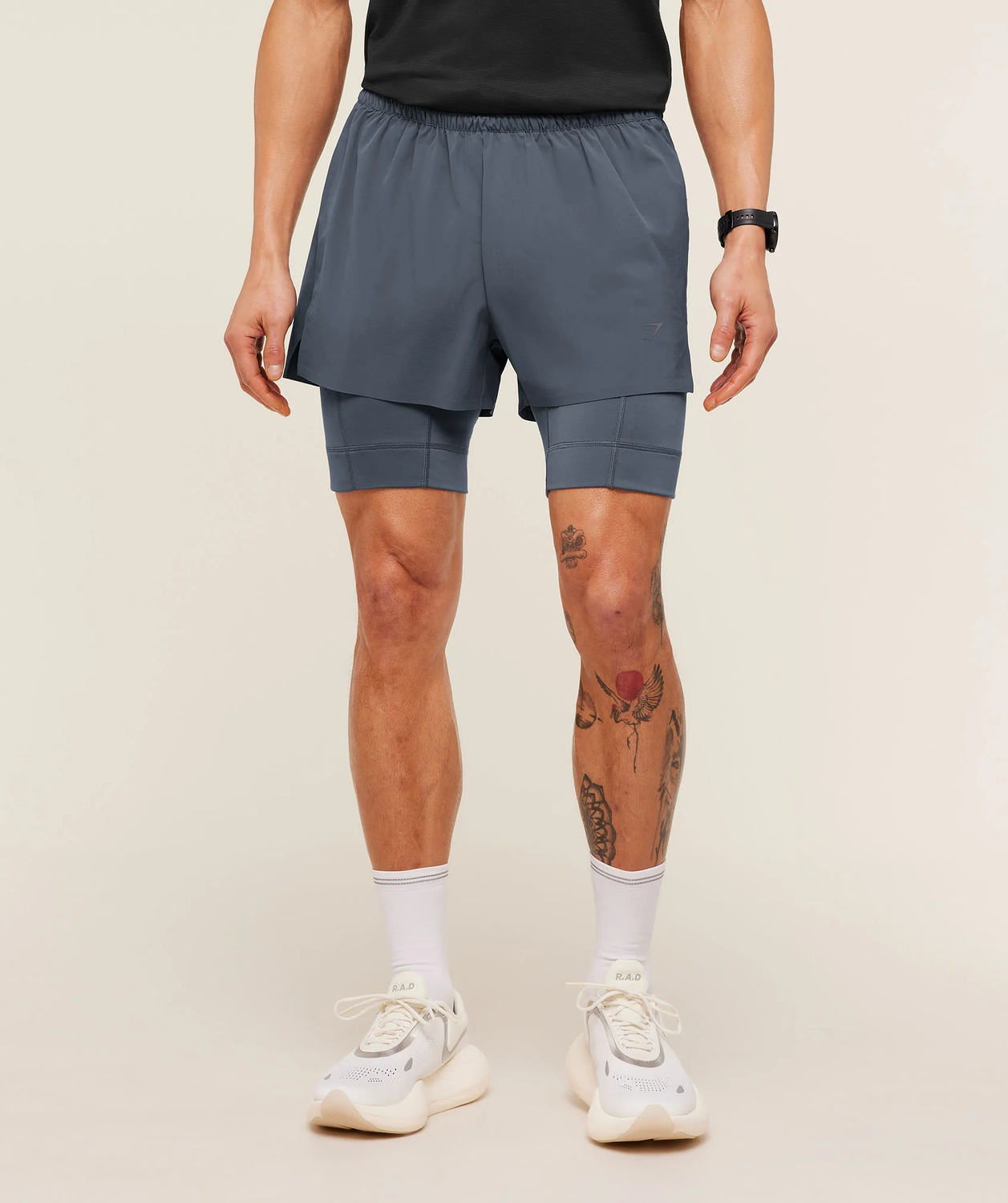 Running Elite 2 In 1 5" Shorts