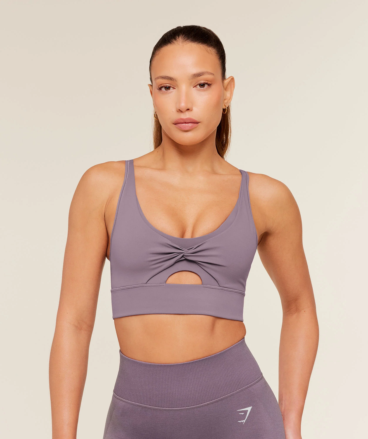 Twist Front Sports Bra Medium Support