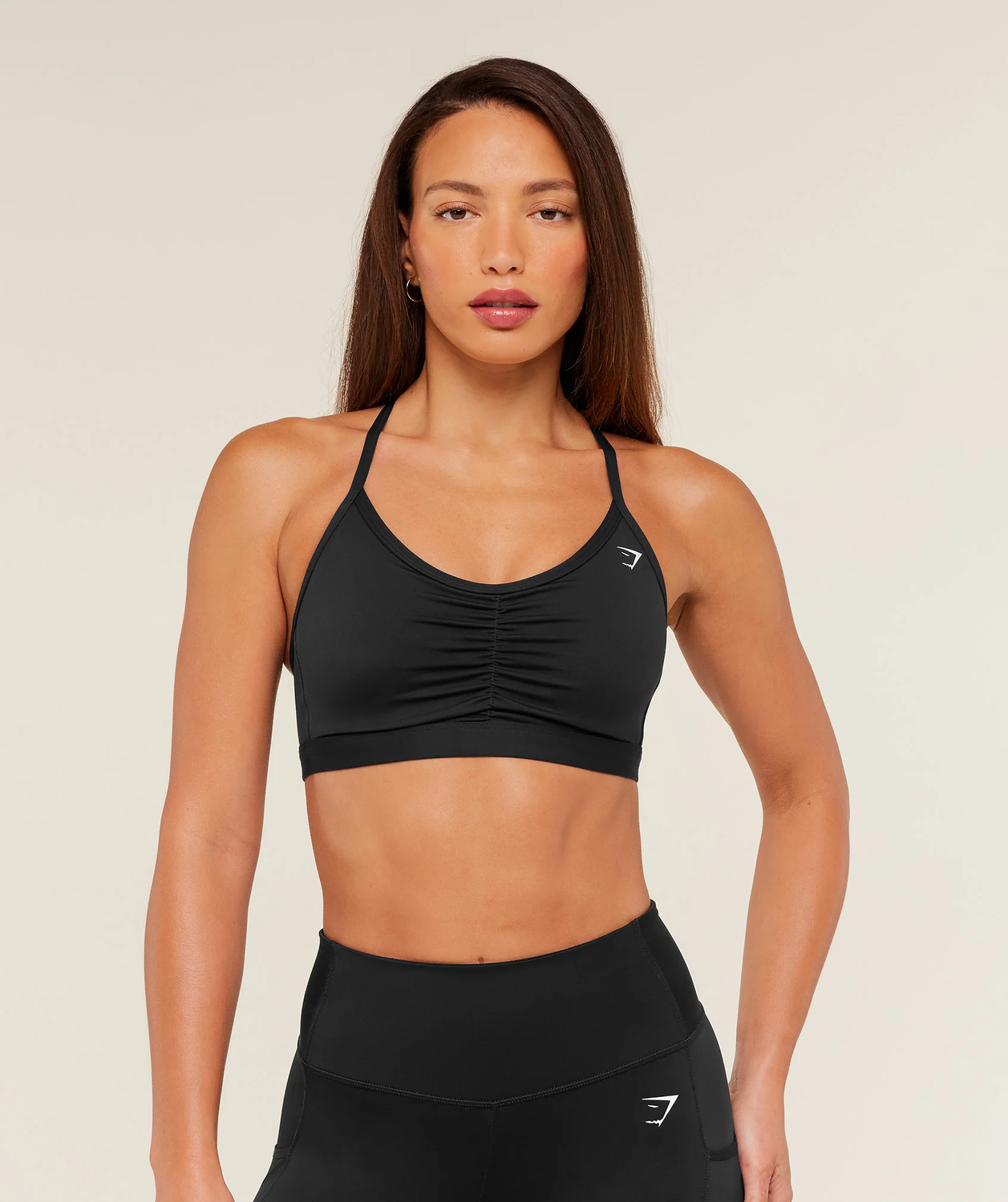 Ruched Sports Bra Medium Support