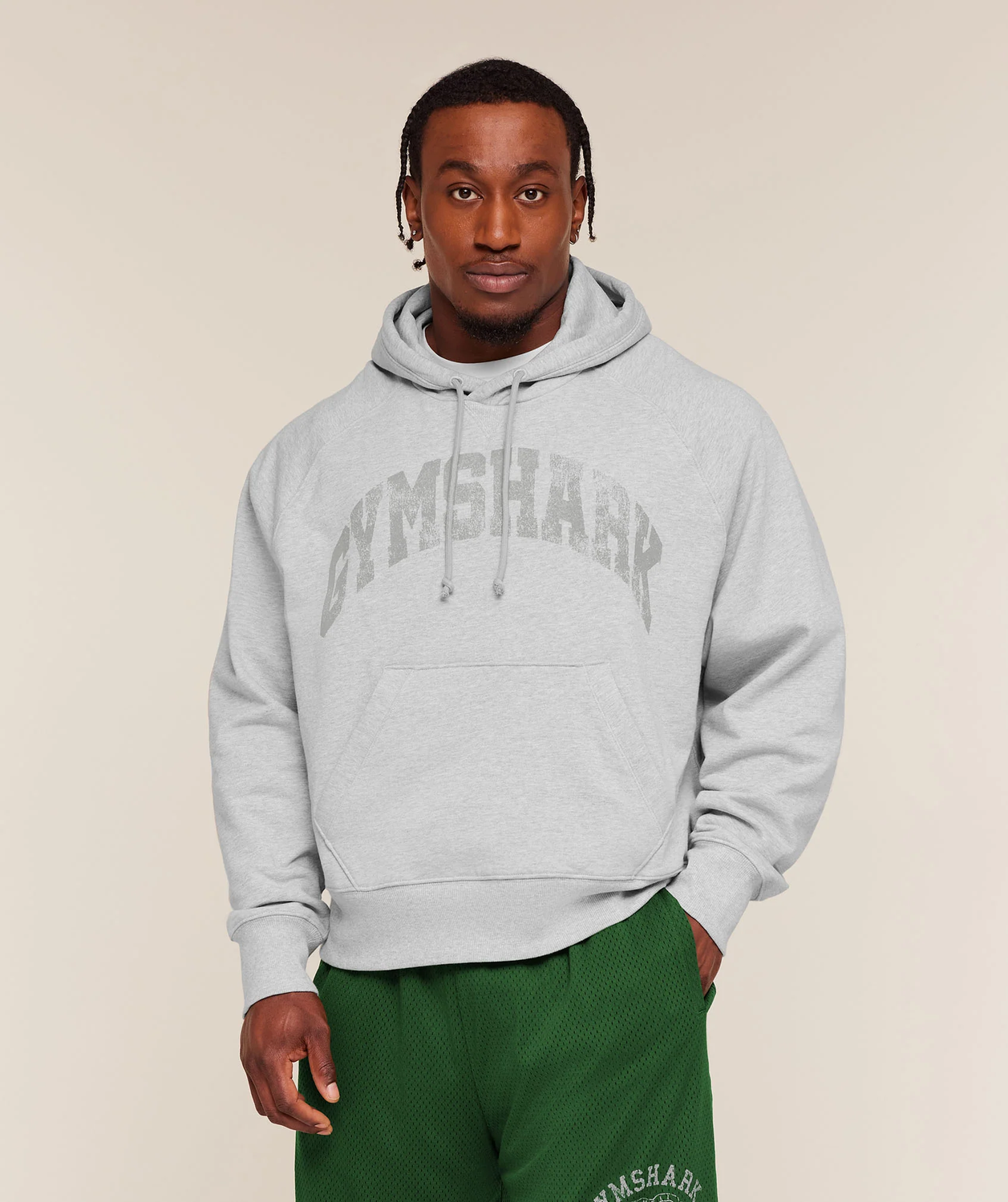 Retro Collegiate Graphic Hoodie Oversized Fit