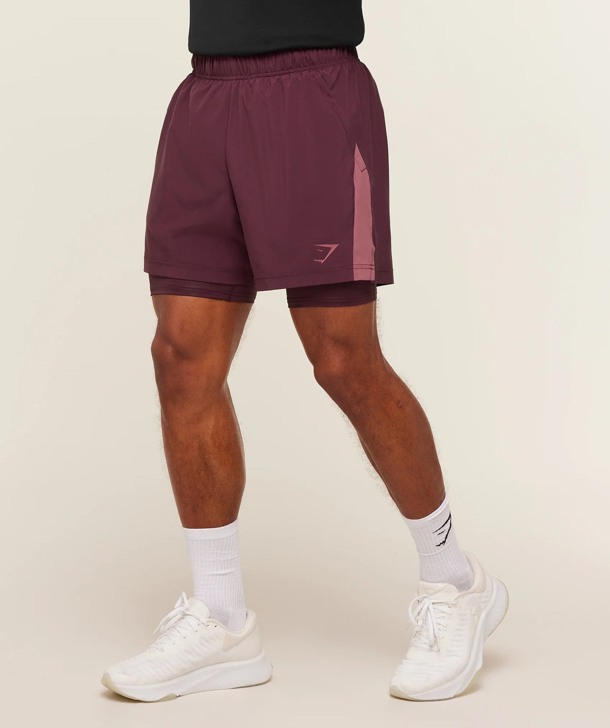 Sport 5" 2 In 1 Shorts Slim Fit